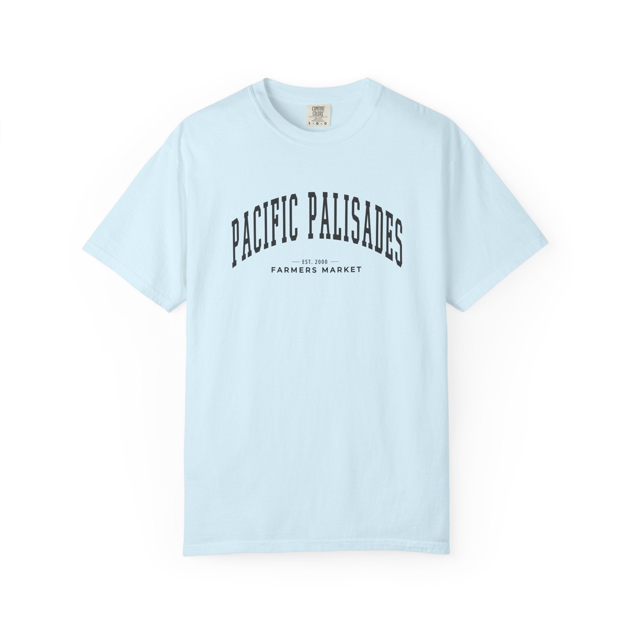 Pacific Palisades Farmers Market Tee (Large City Text)