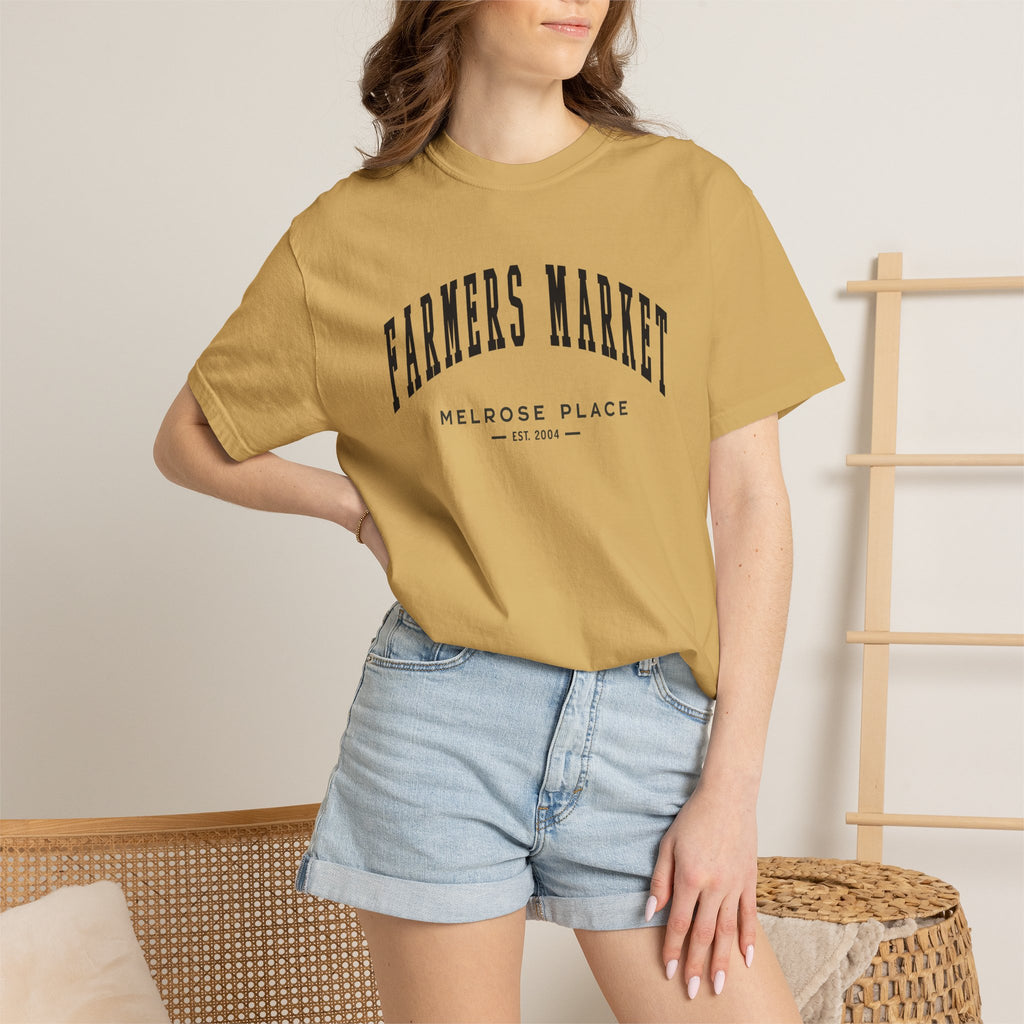 Melrose Place Farmers Market Tee (Small City Text)