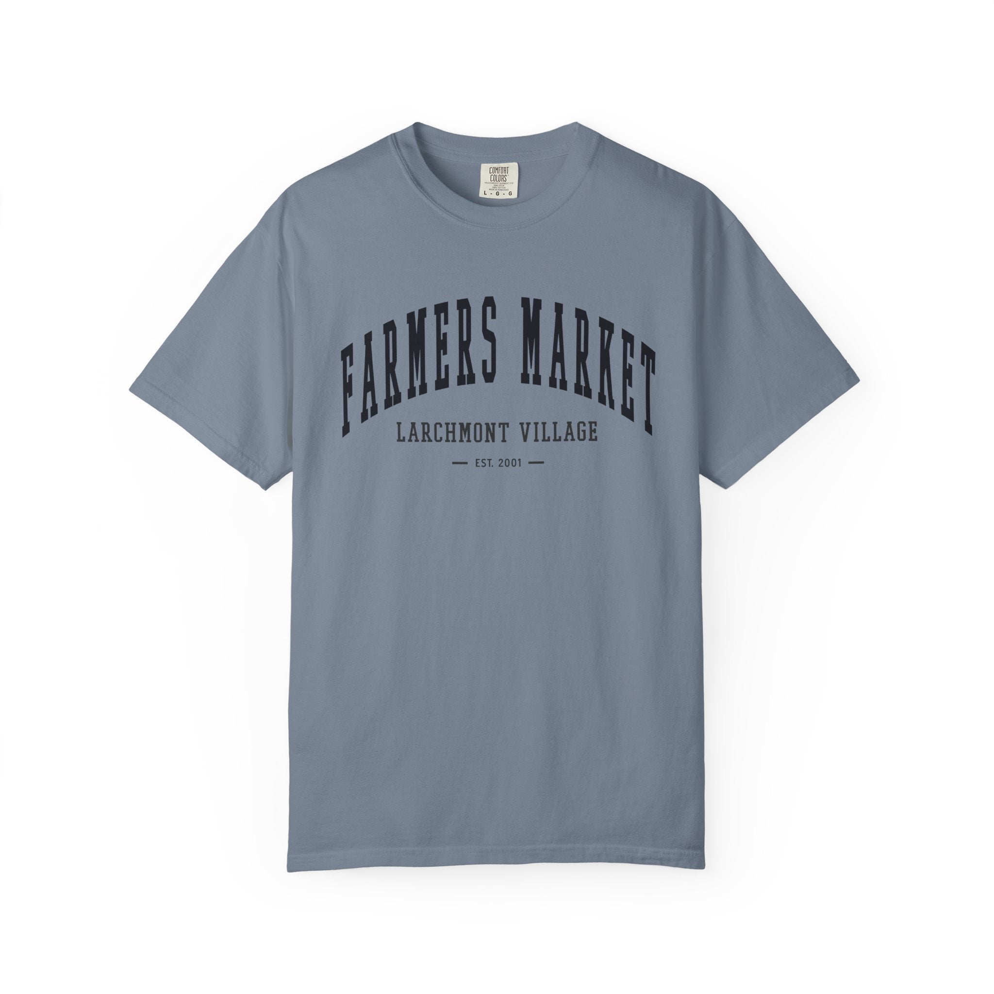 Larchmont Village Farmers Market Tee (Small City Text)
