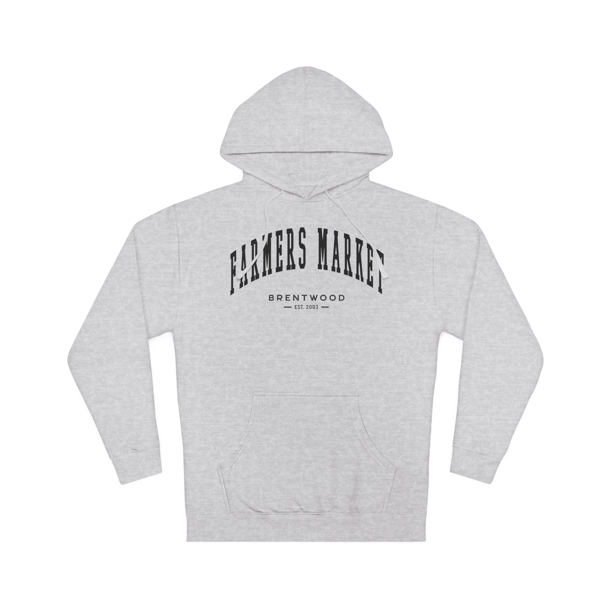 Brentwood Farmers Market Hoodie (Small City Text)