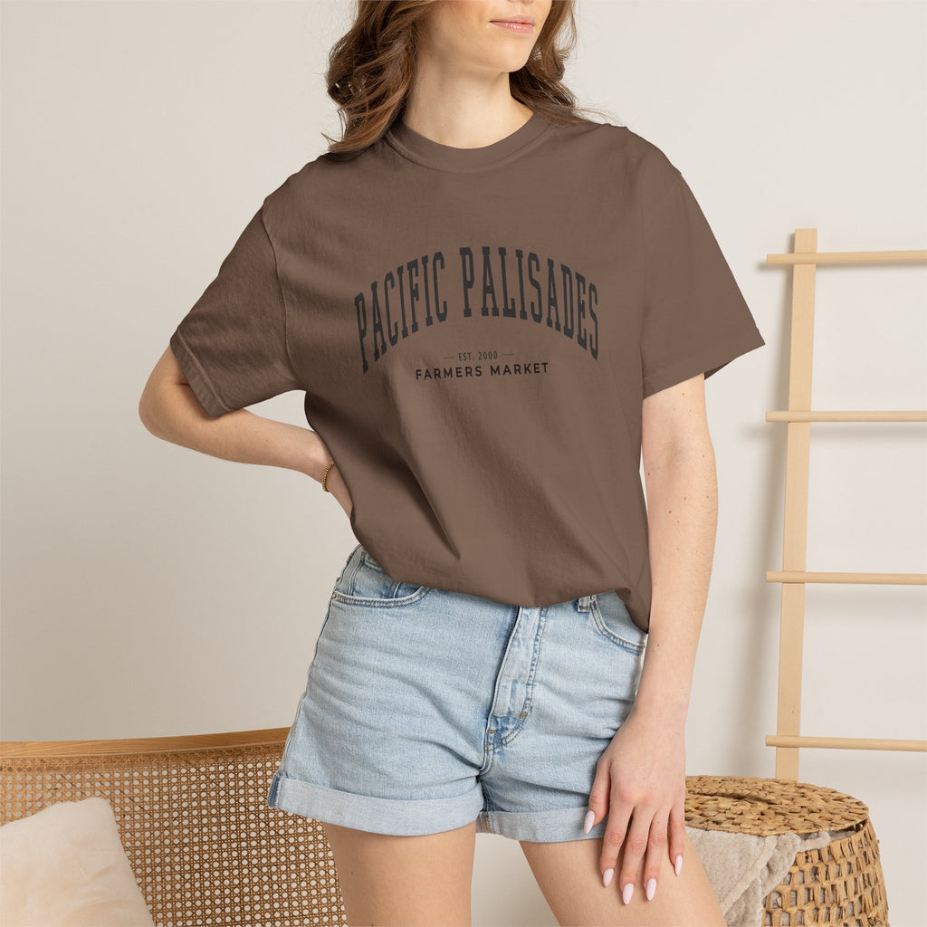 Pacific Palisades Farmers Market Tee (Large City Text)