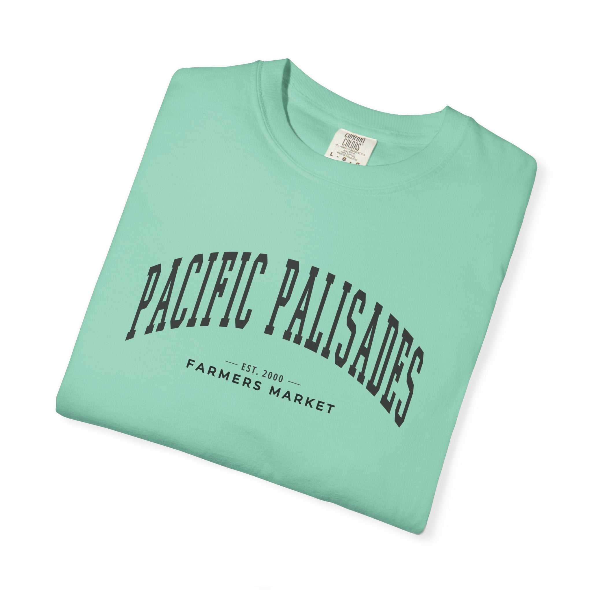 Pacific Palisades Farmers Market Tee (Large City Text)