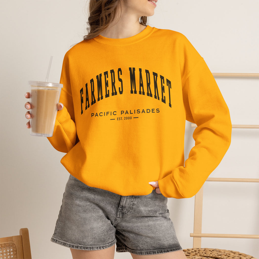 Pacific Palisades Farmers Market Collegiate Sweatshirt (Small City Text)