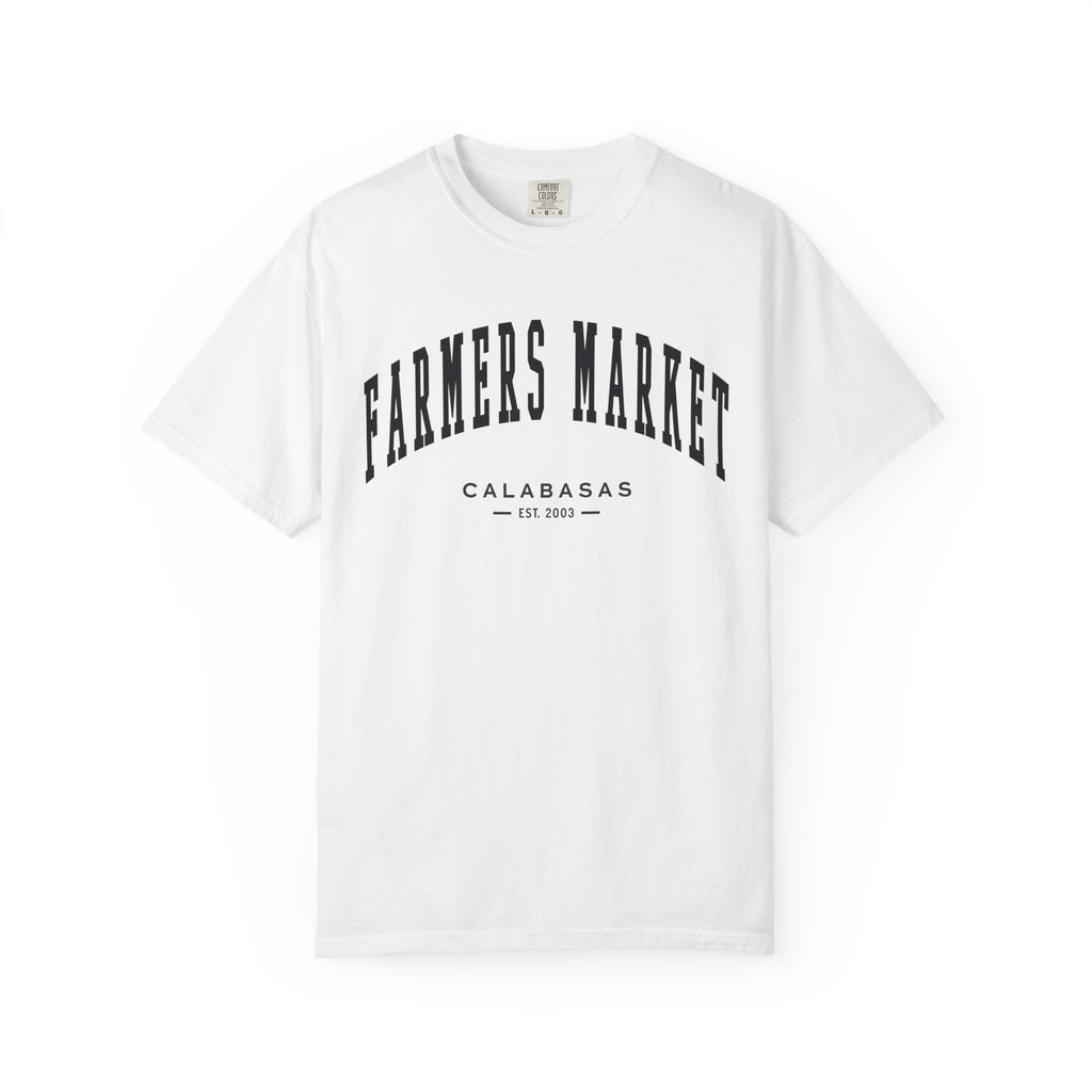 Calabasas Farmers Market Collegiate Tee (Small City Text)