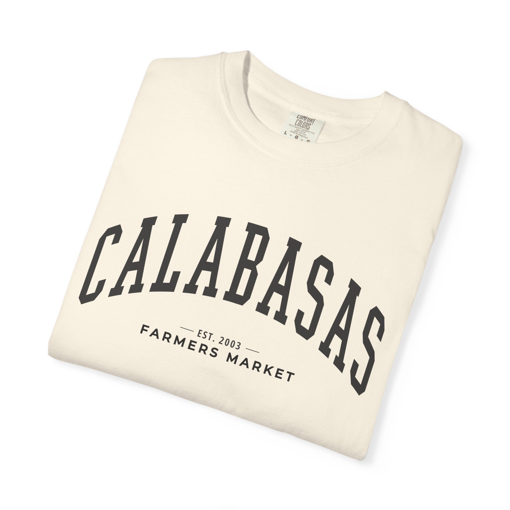 Calabasas Farmers Market Tee (Large City Text)