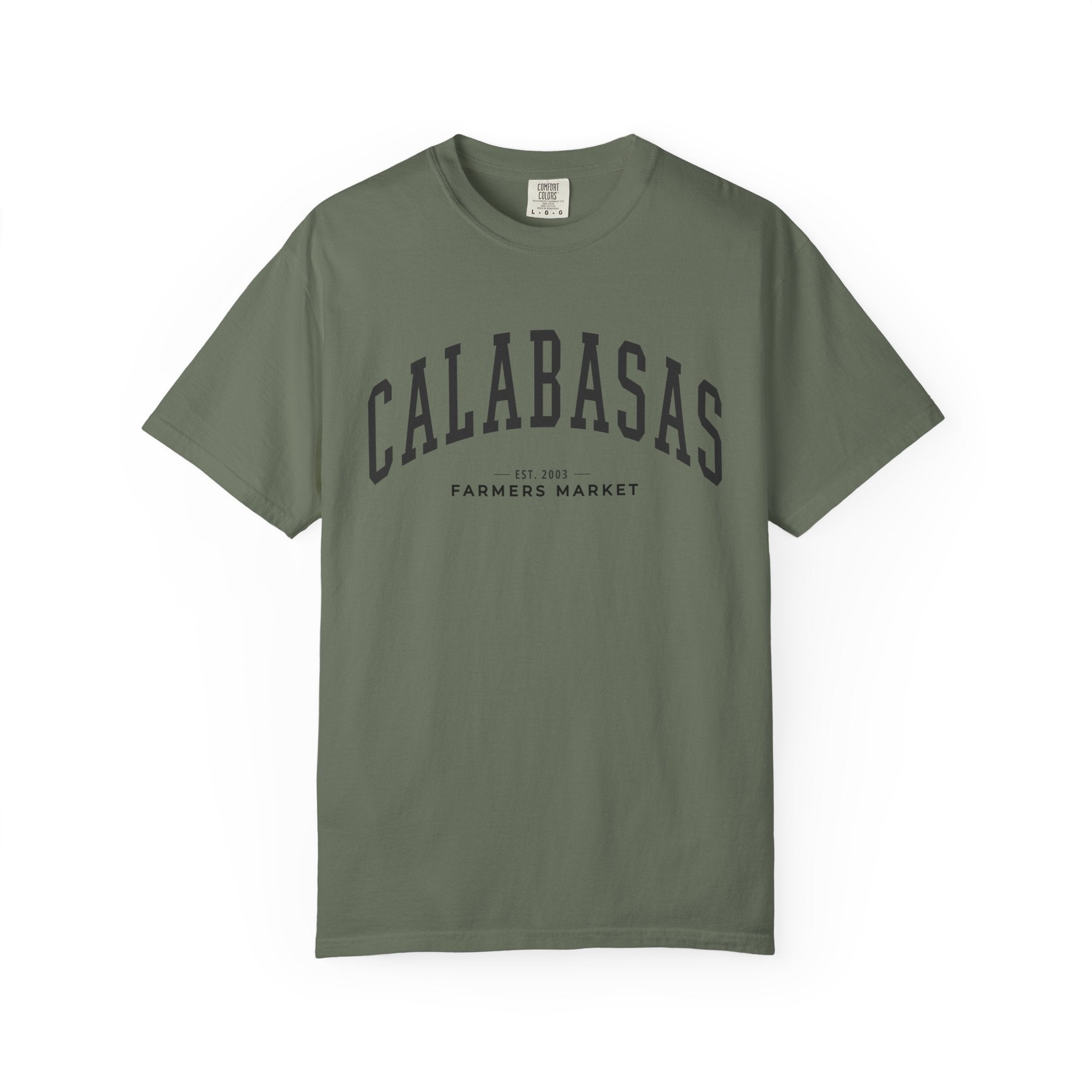 Calabasas Farmers Market Tee (Large City Text)