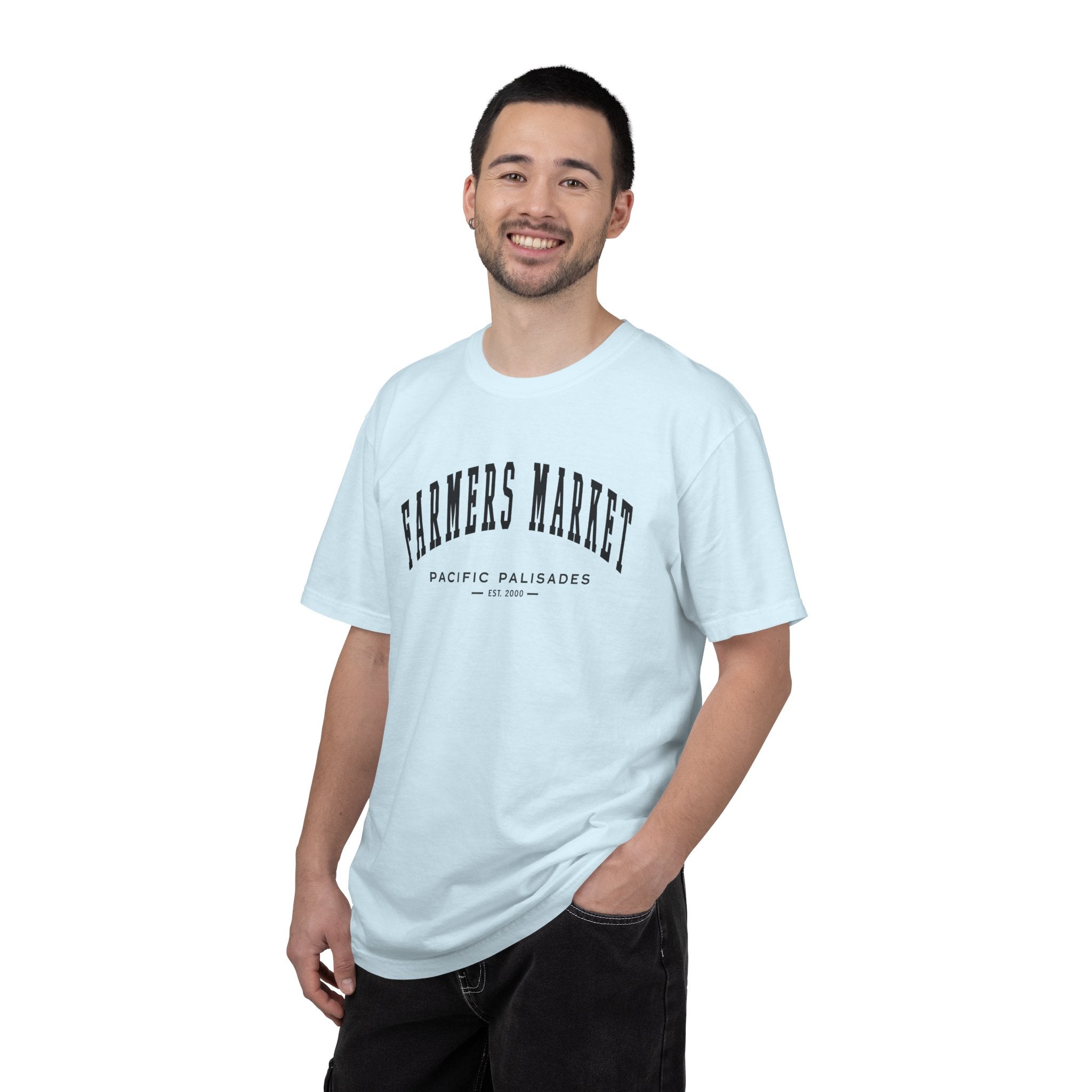 Pacific Palisades Farmers Market Collegiate Crewneck (Small City Text)