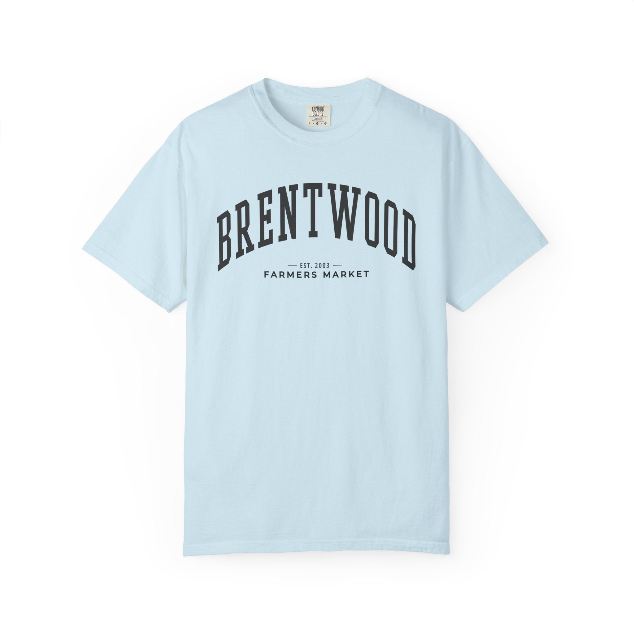 Brentwood Farmers Market Tee (Large City Text)