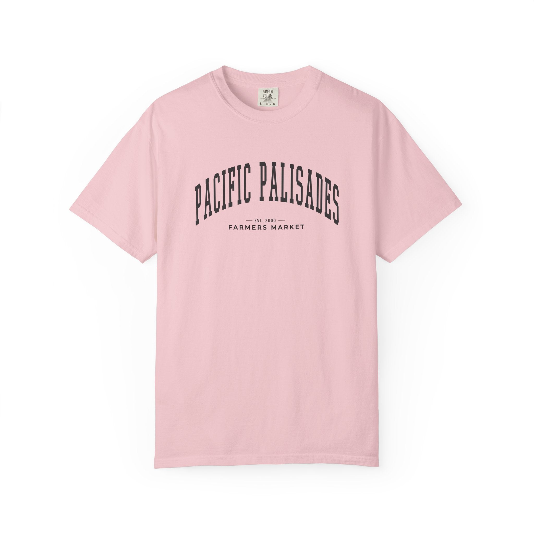 Pacific Palisades Farmers Market Tee (Large City Text)