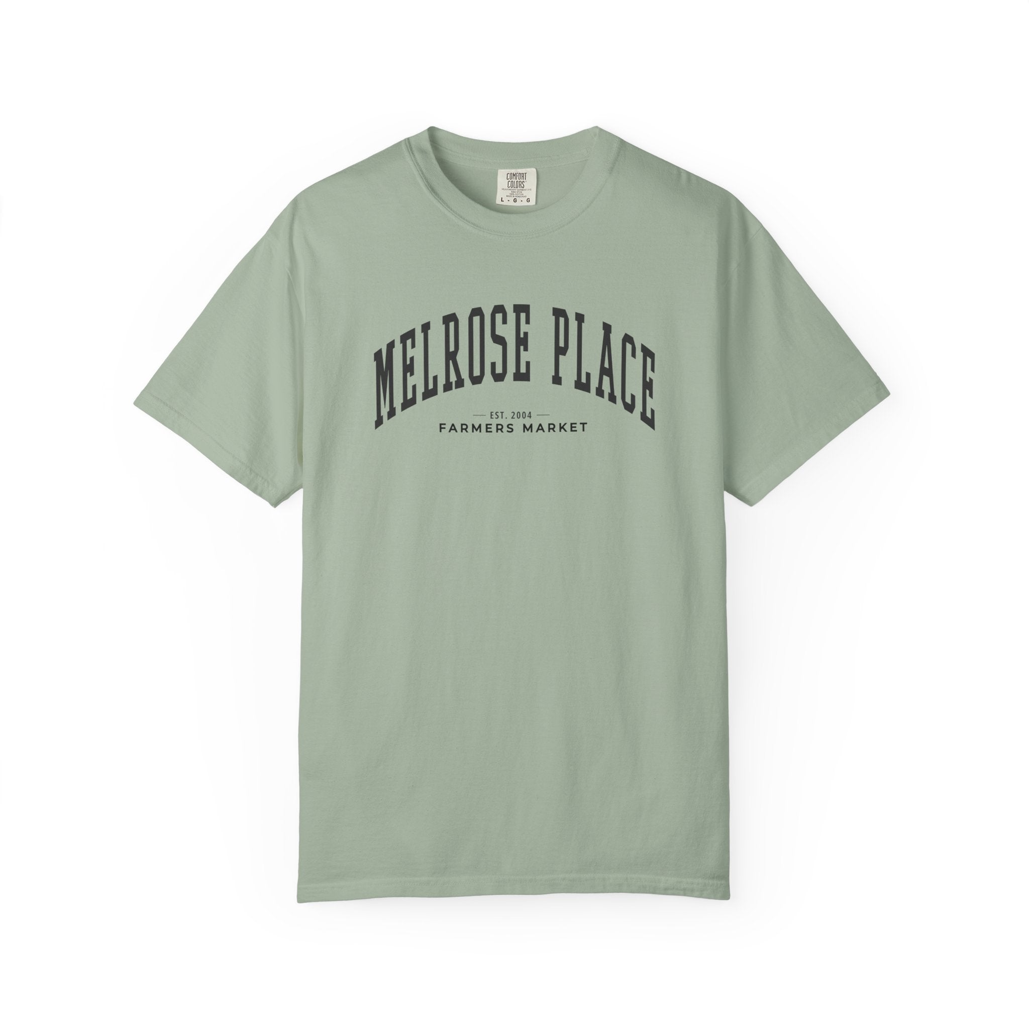 Melrose Place Farmers Market Tee (Large City Text)