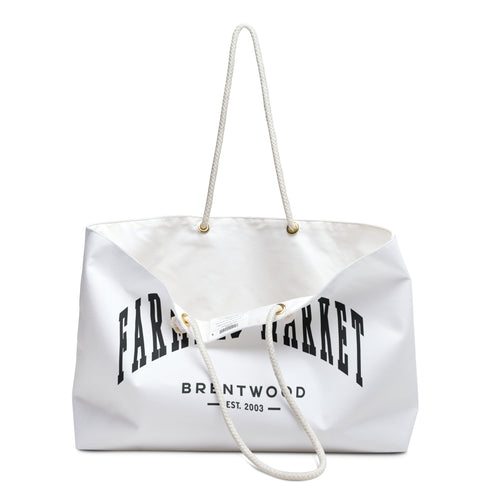 Brentwood Weekender Tote (Small City Text)