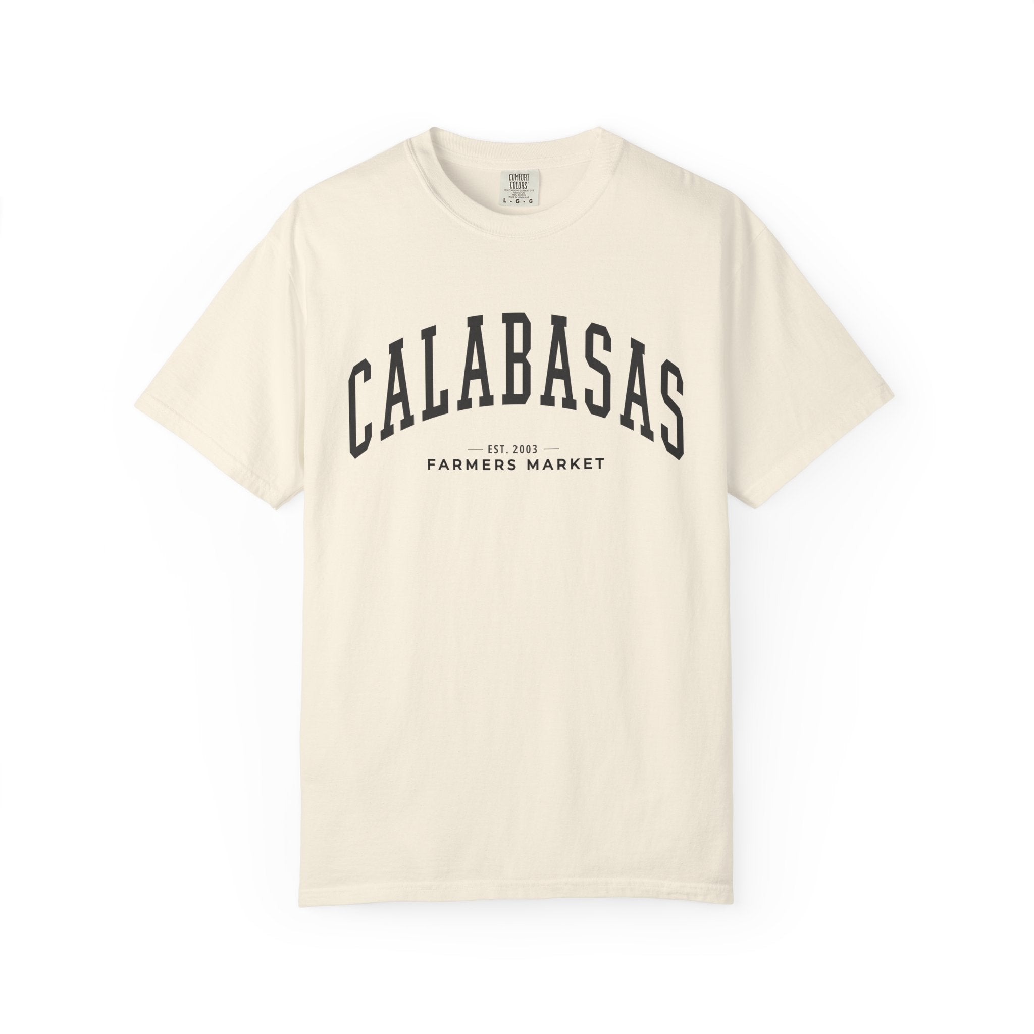 Calabasas Farmers Market Tee (Large City Text)