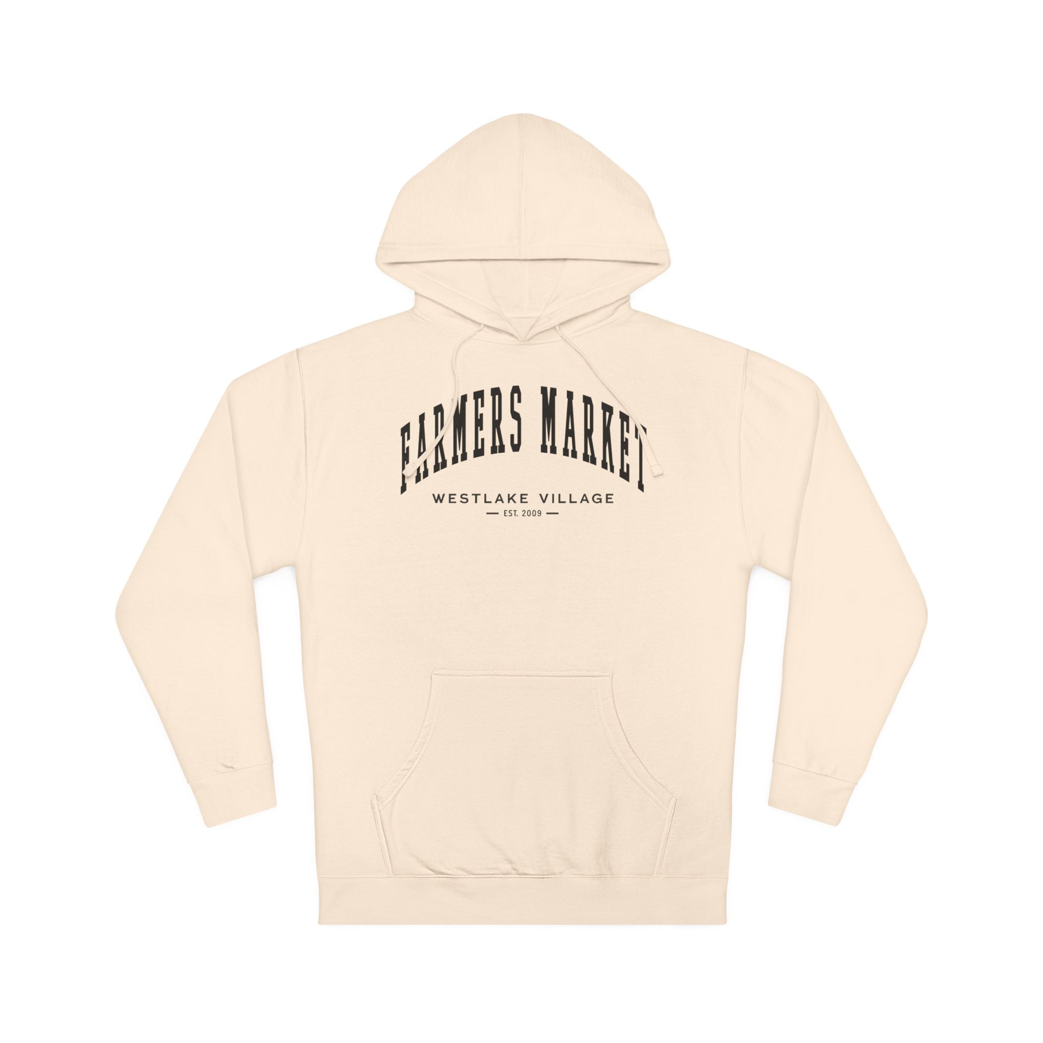 Westlake Village Farmers Market Collegiate Hoodie (Small City Text)