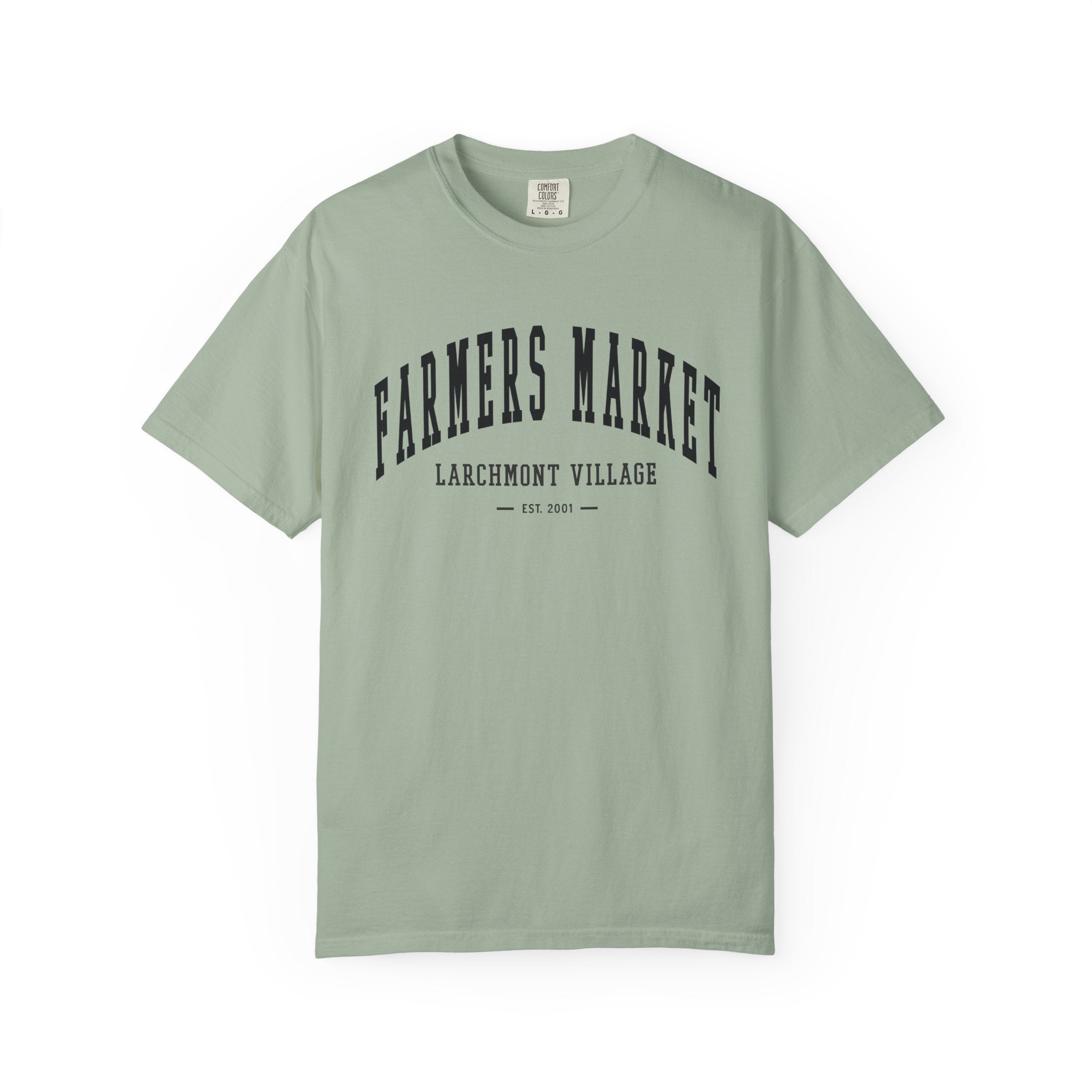 Larchmont Village Farmers Market Tee (Small City Text)