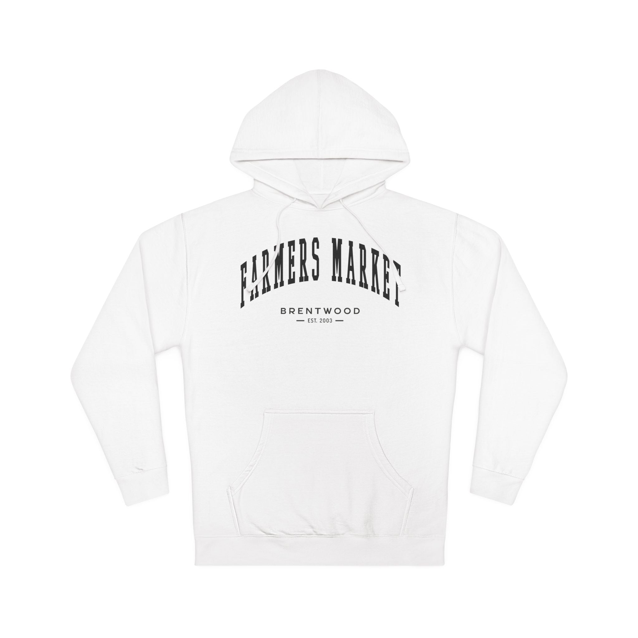 Brentwood Farmers Market Hoodie (Small City Text)