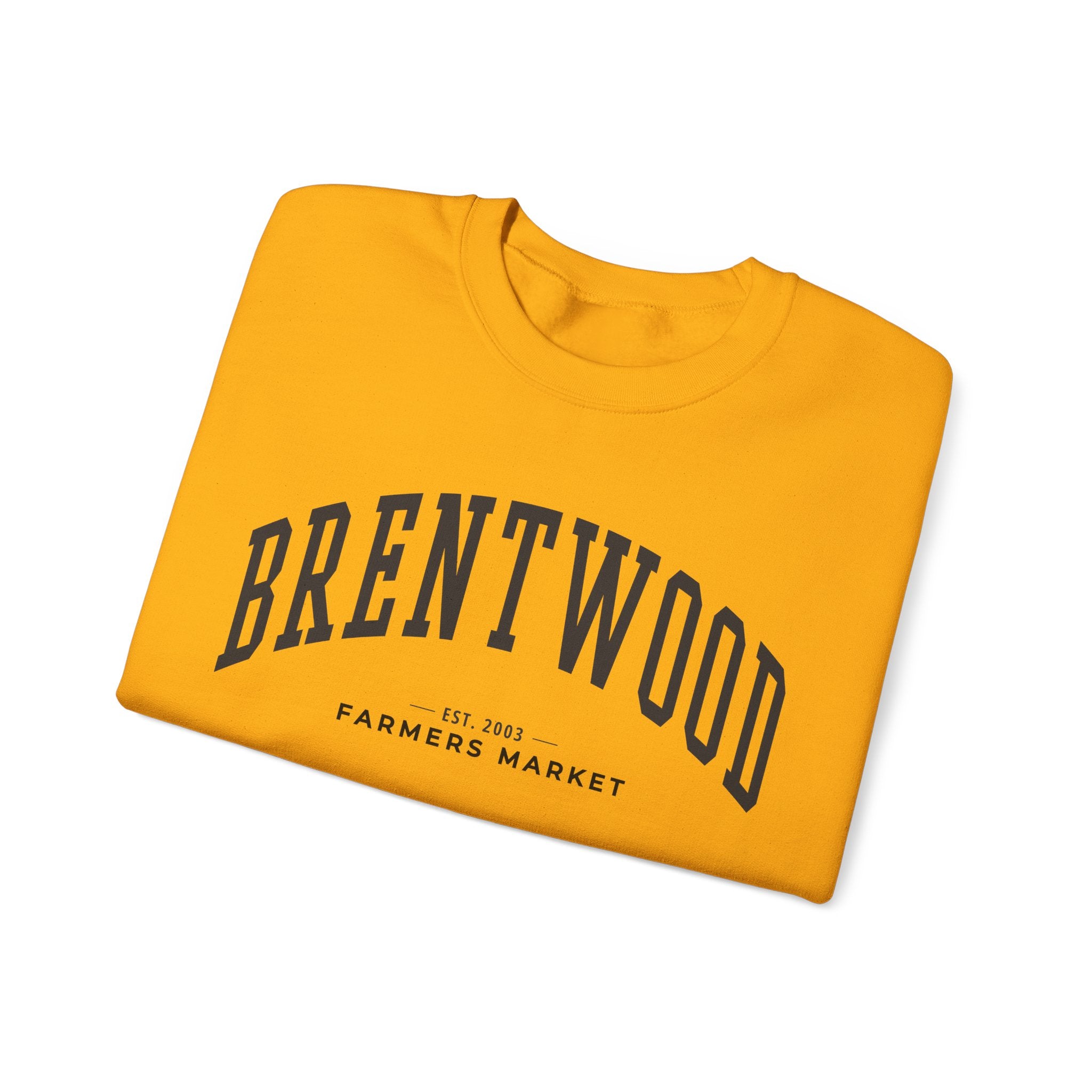 Brentwood Farmers Market Sweatshirt (Large City Text)