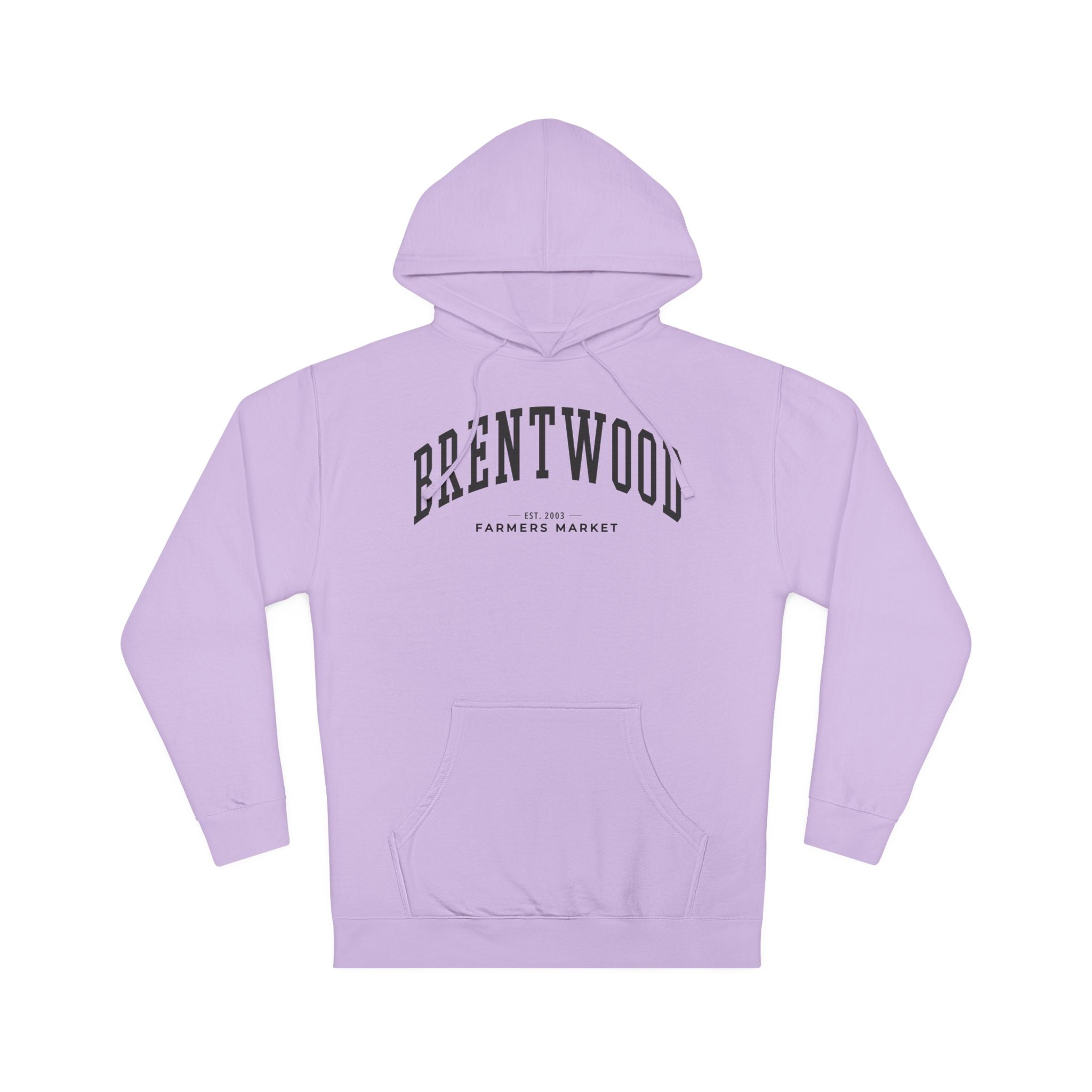 Brentwood Farmers Market Collegiate Hoodie (Large City Text)