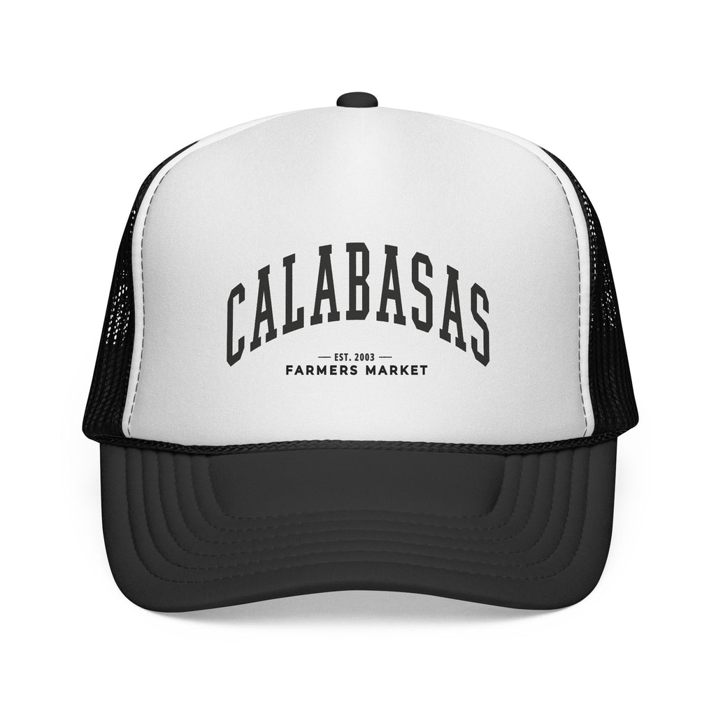 Calabasas Farmers Market Trucker Hat (Large City Text)