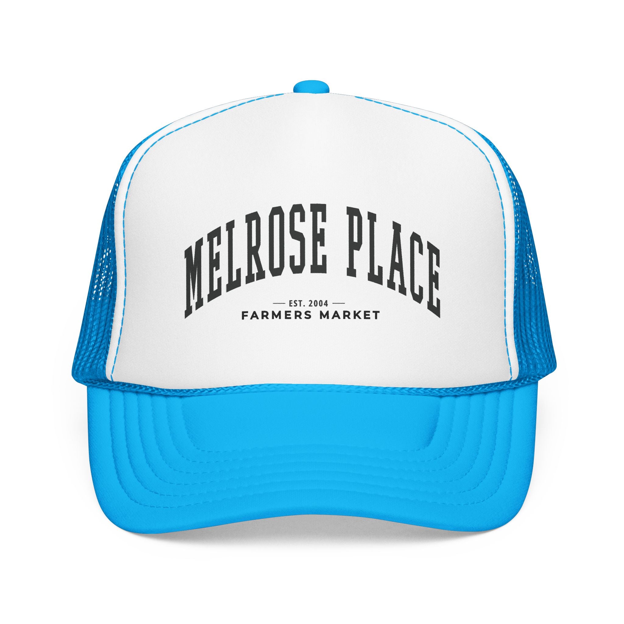 Melrose Place Market Trucker Hat (Large City Text)