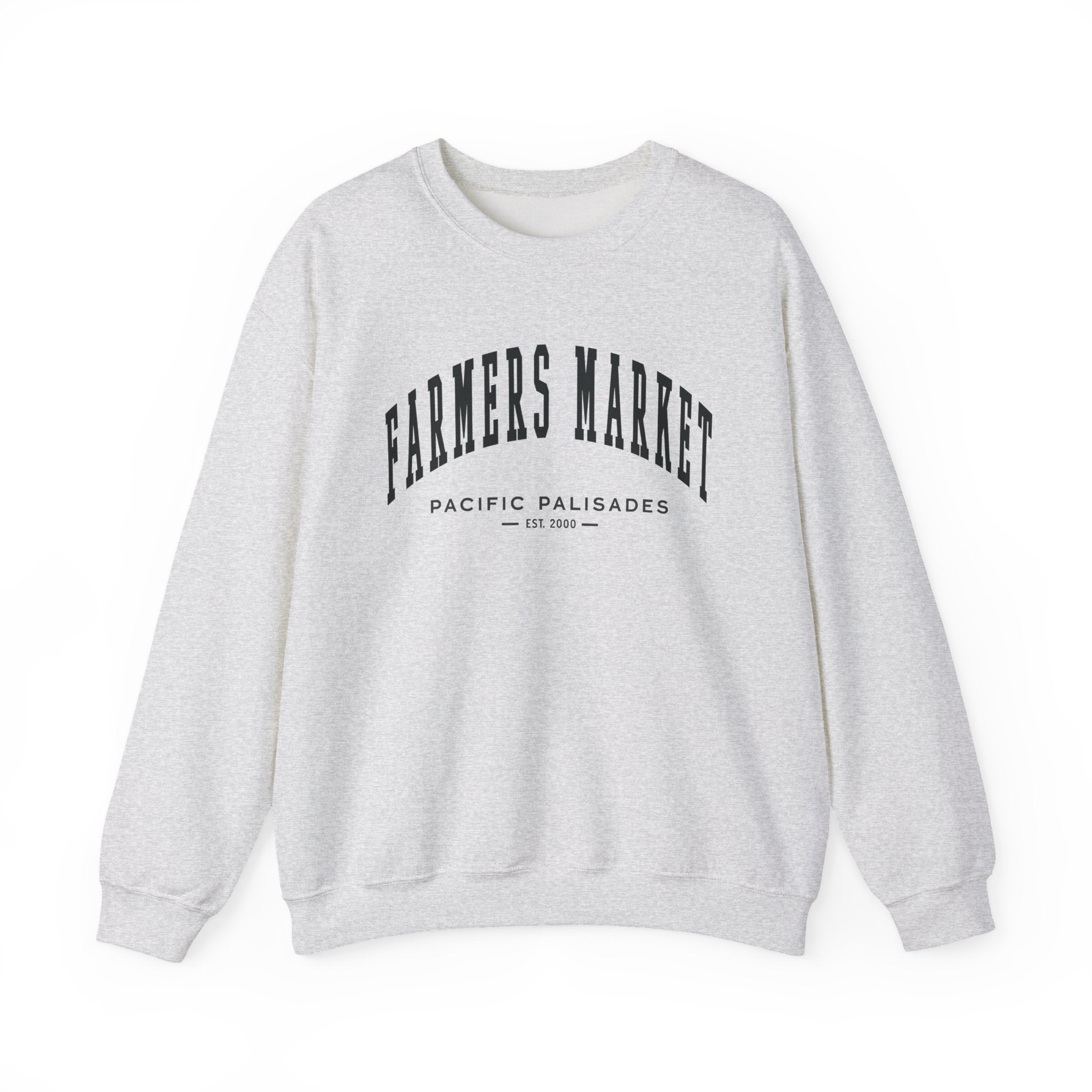 Pacific Palisades Farmers Market Collegiate Sweatshirt (Small City Text)