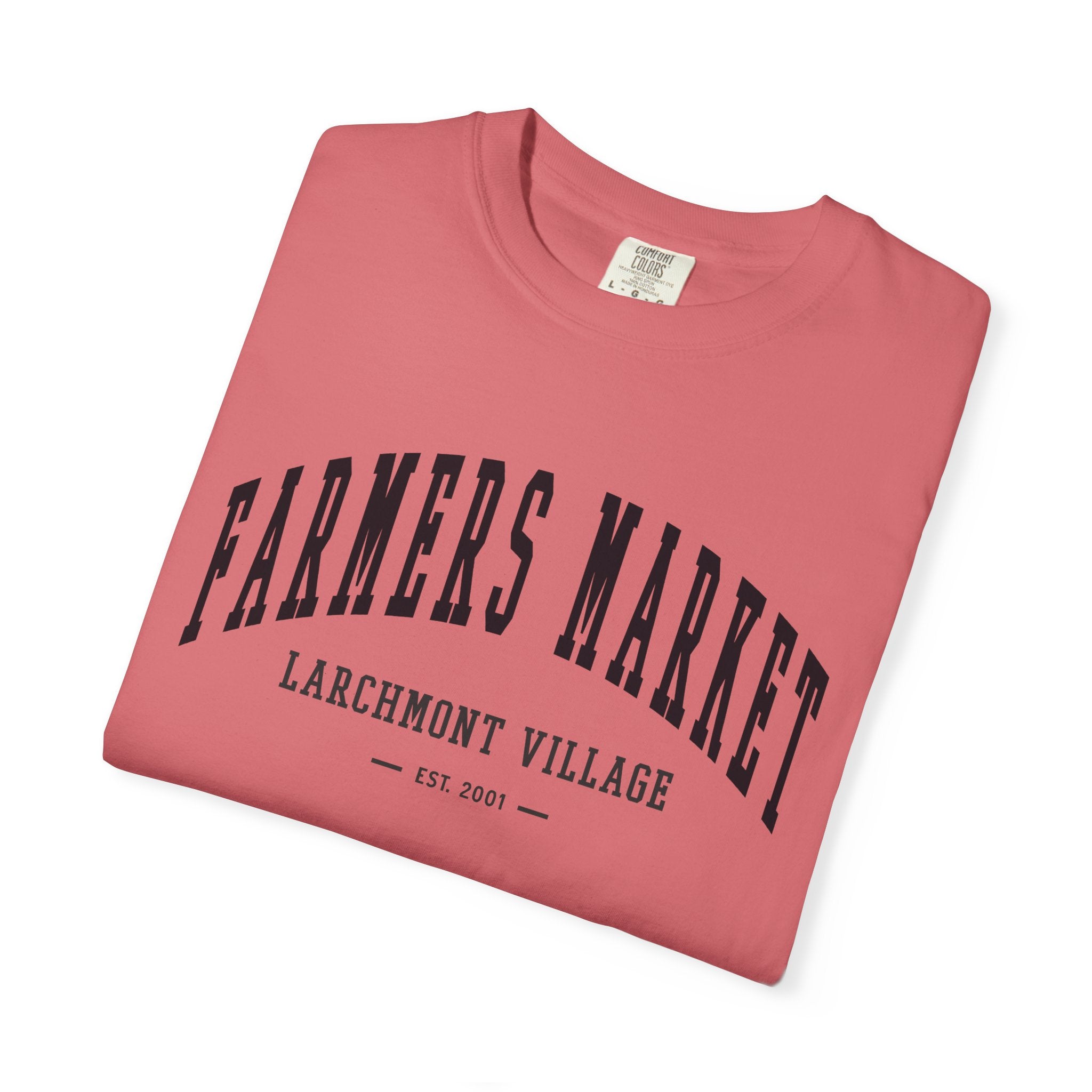 Larchmont Village Farmers Market Tee (Small City Text)