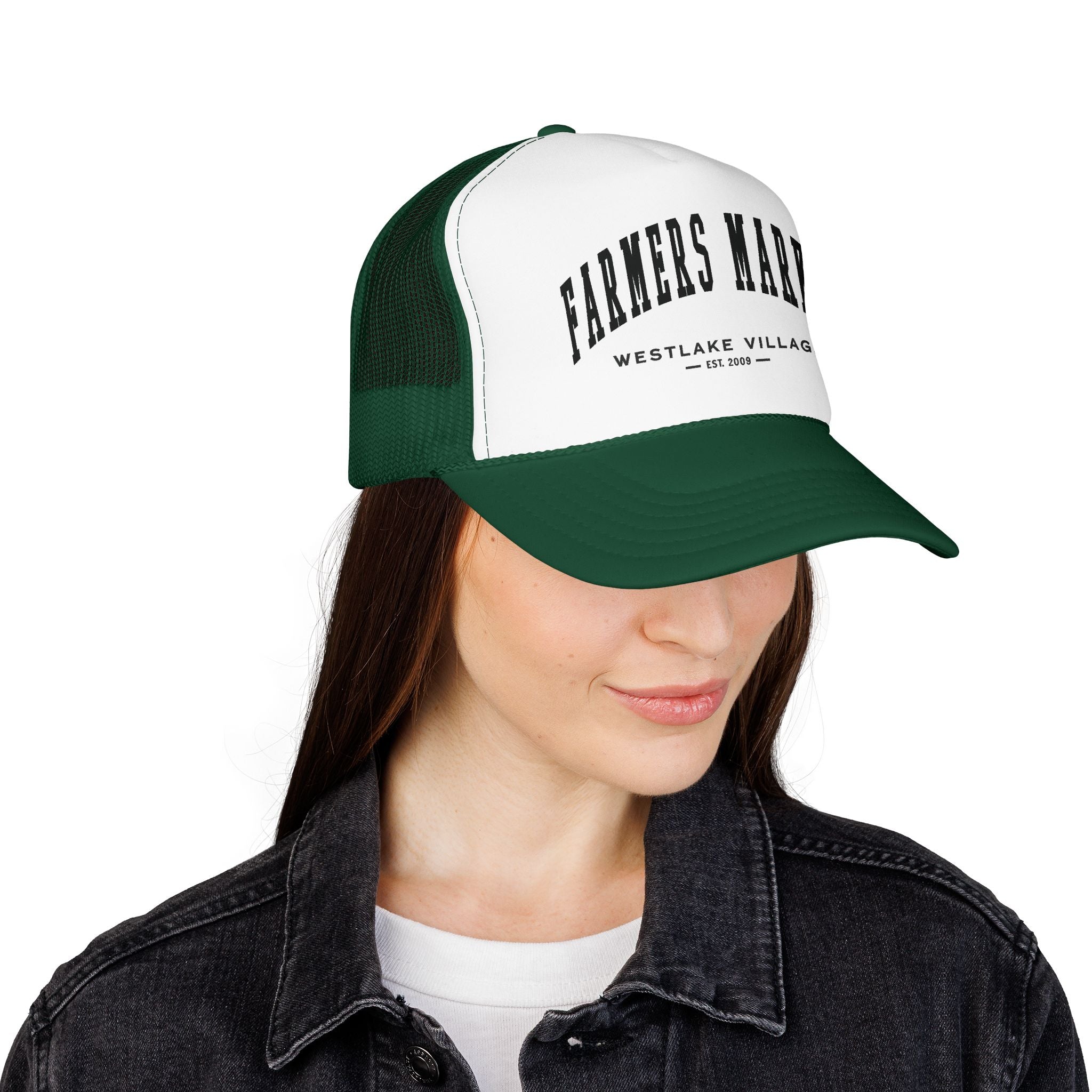 Westlake Village Market Trucker Hat (Small City Text)