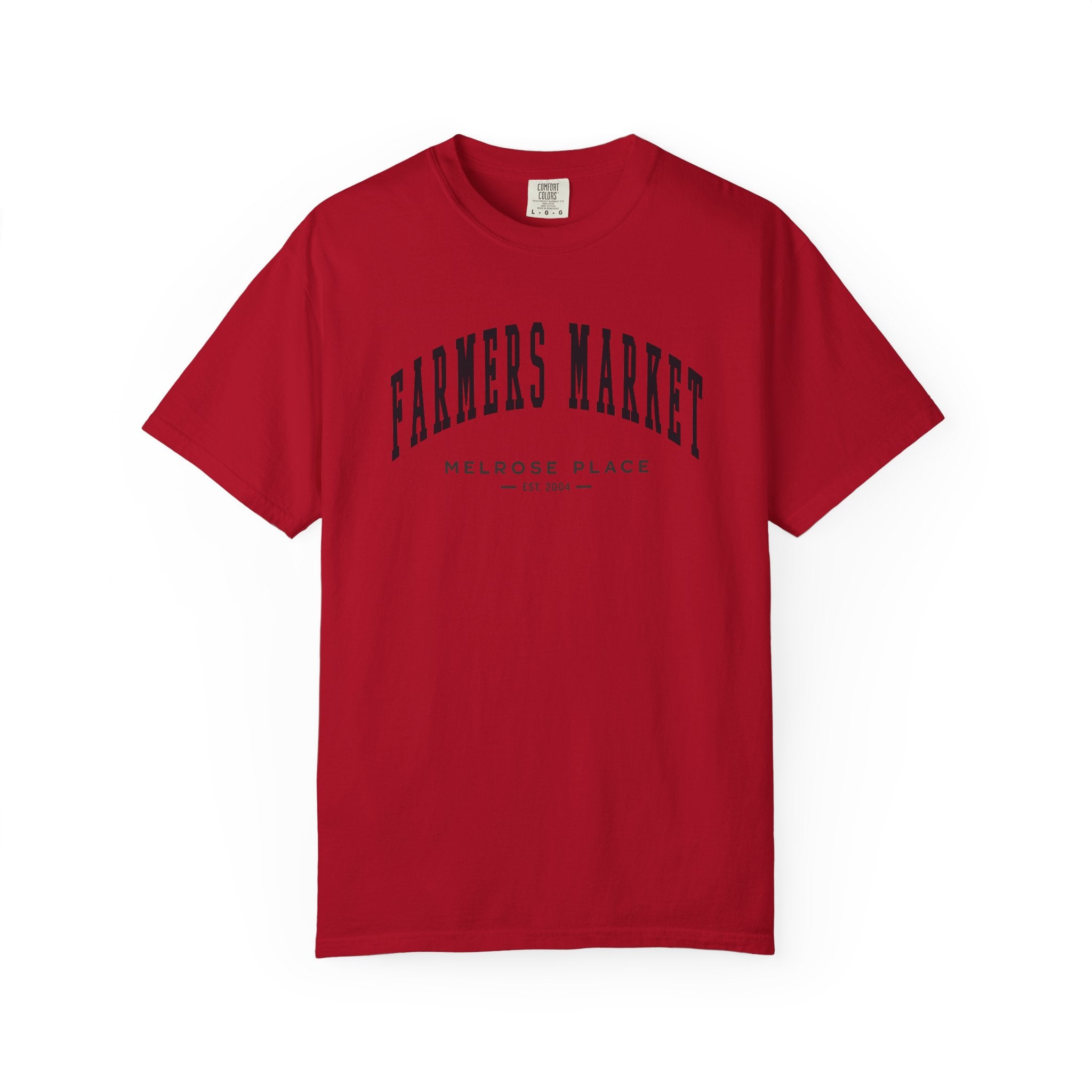 Melrose Place Farmers Market Tee (Small City Text)