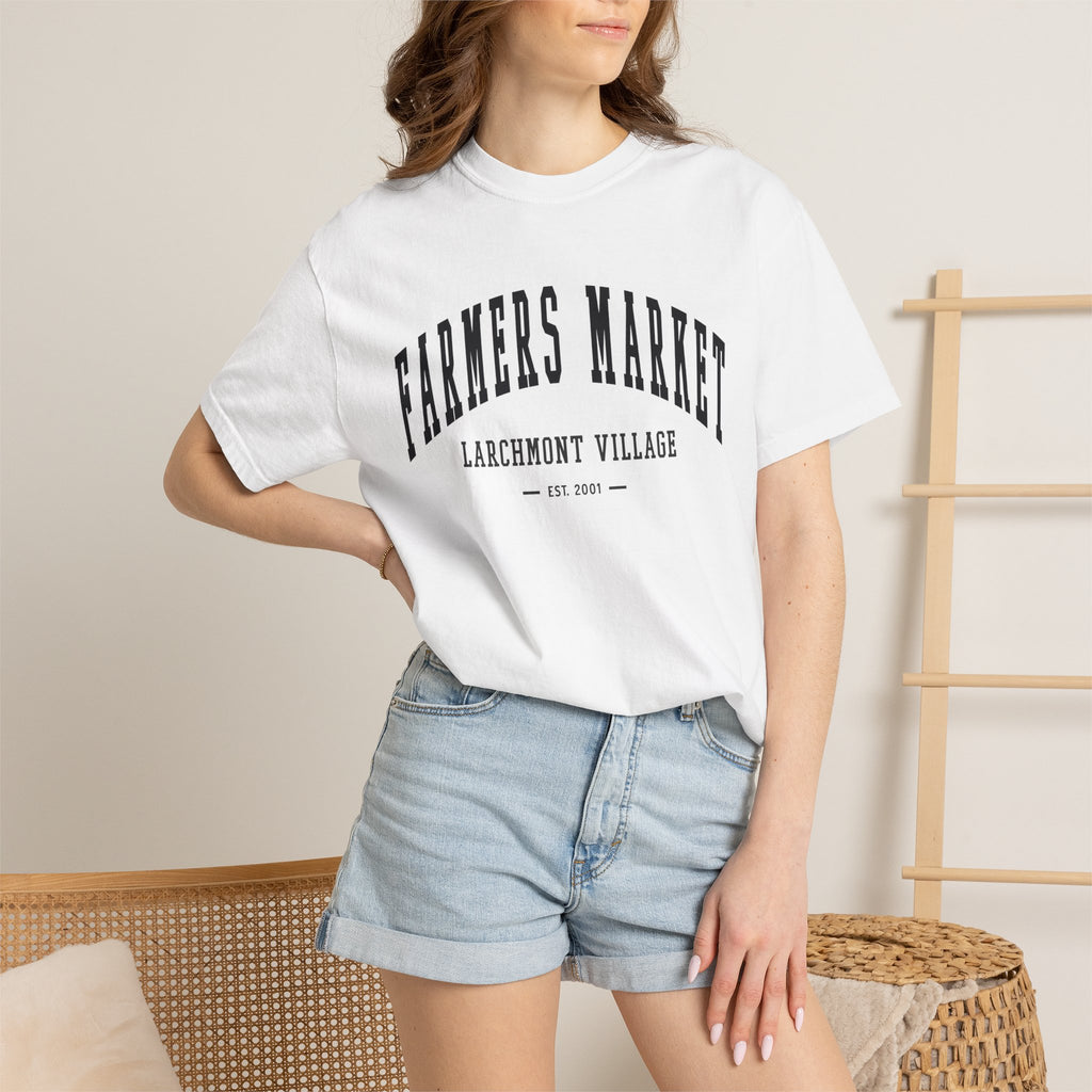 Larchmont Village Farmers Market Tee (Small City Text)