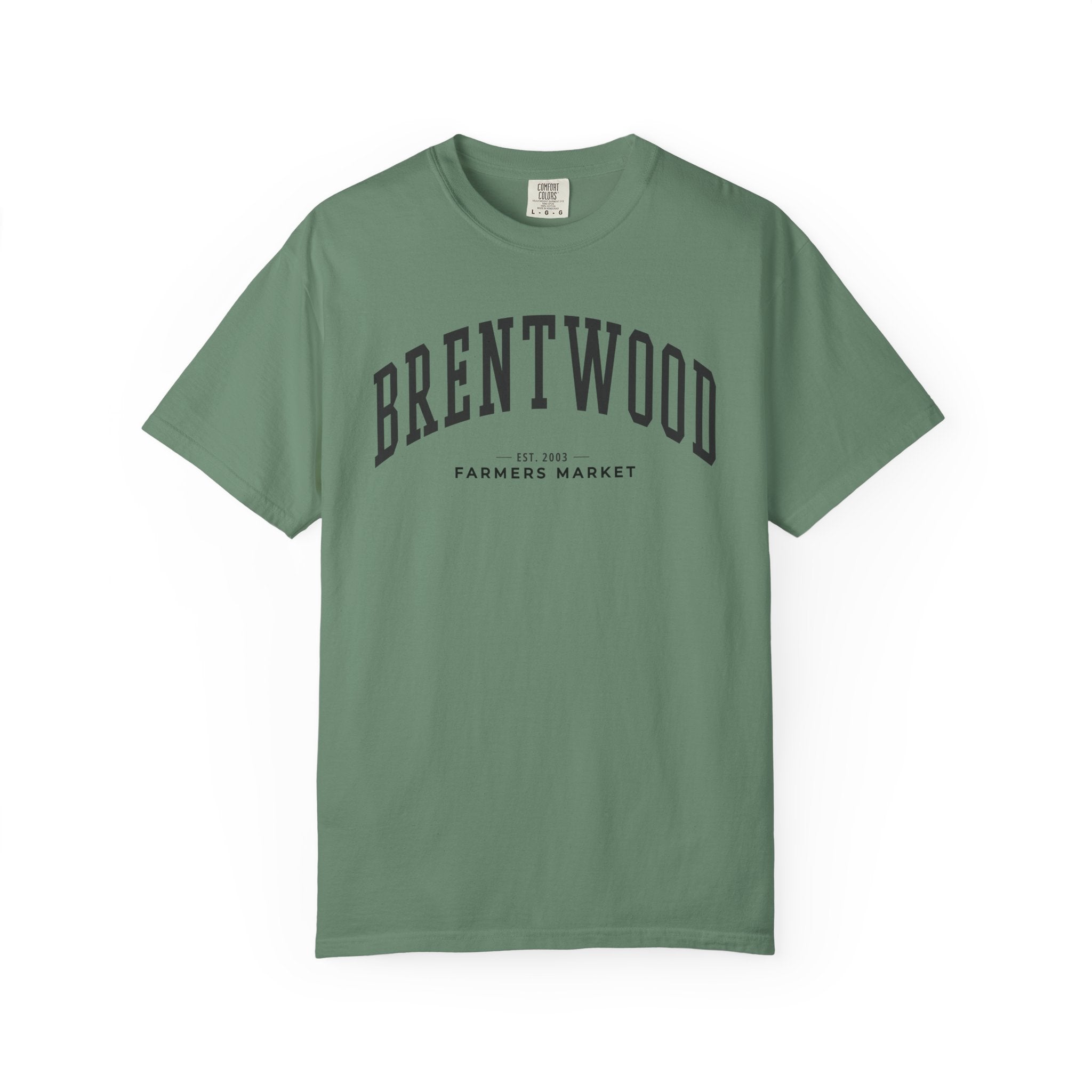 Brentwood Farmers Market Tee (Large City Text)
