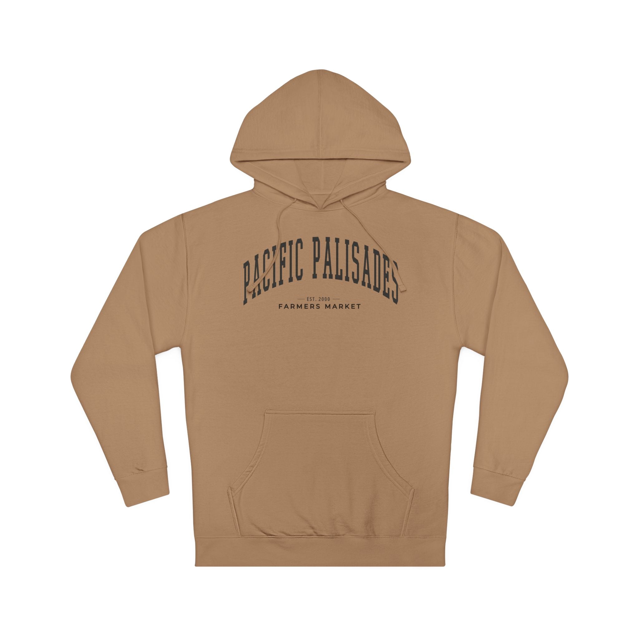 Pacific Palisades Farmers Market Collegiate Hoodie (Large City Text)