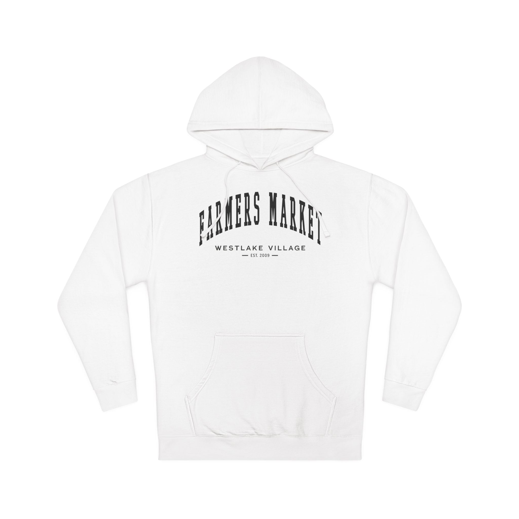 Westlake Village Farmers Market Collegiate Hoodie (Small City Text)