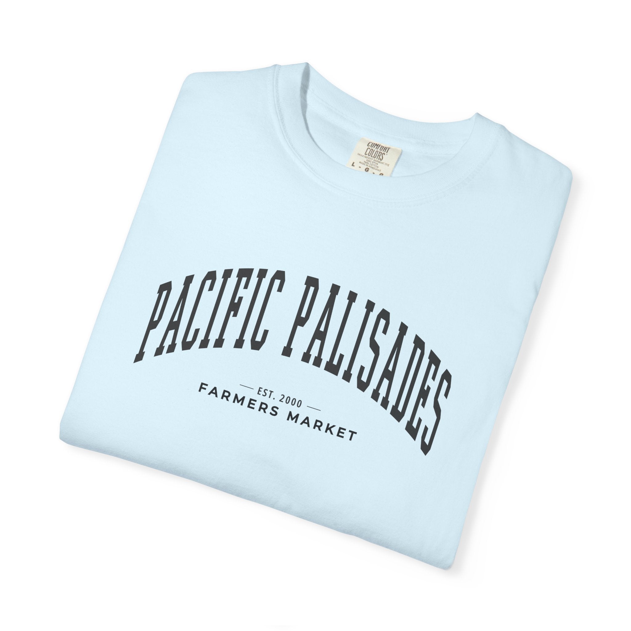 Pacific Palisades Farmers Market Tee (Large City Text)