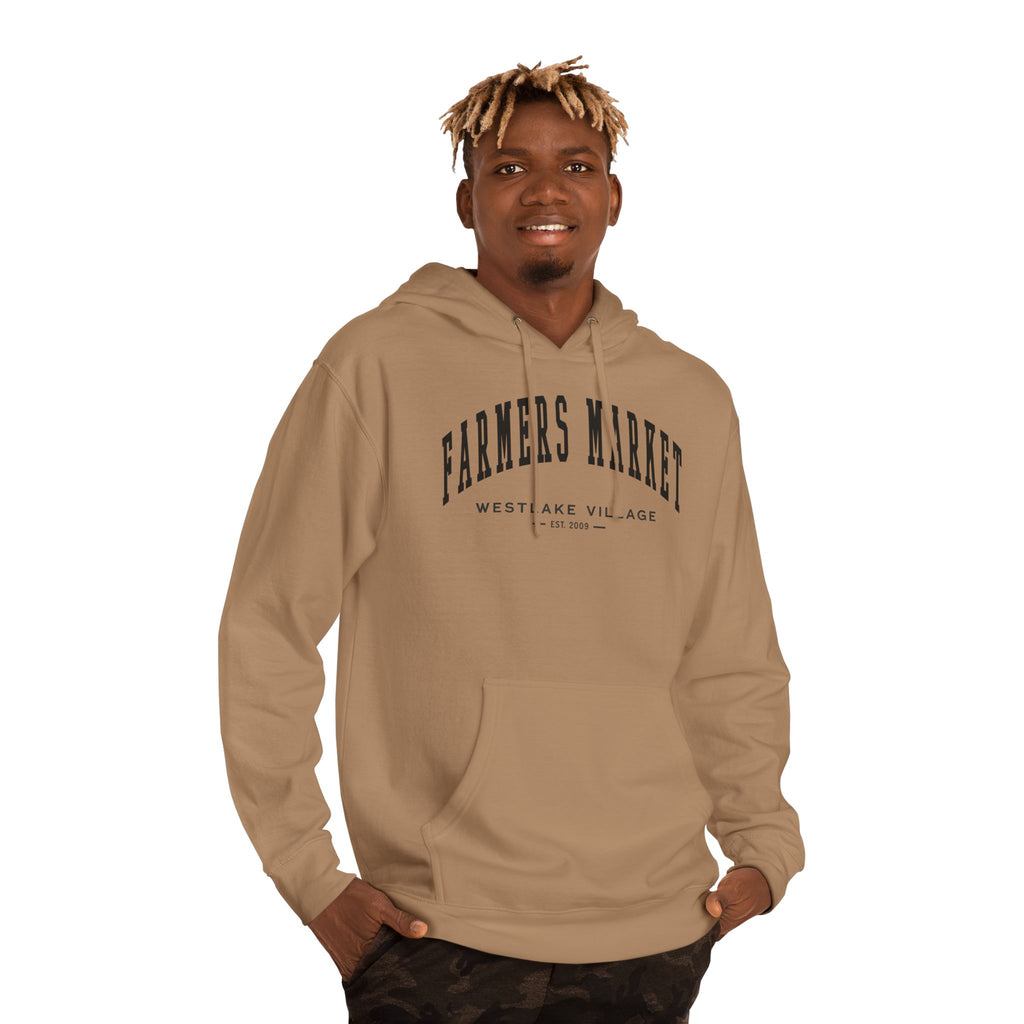 Westlake Village Farmers Market Collegiate Hoodie (Small City Text)