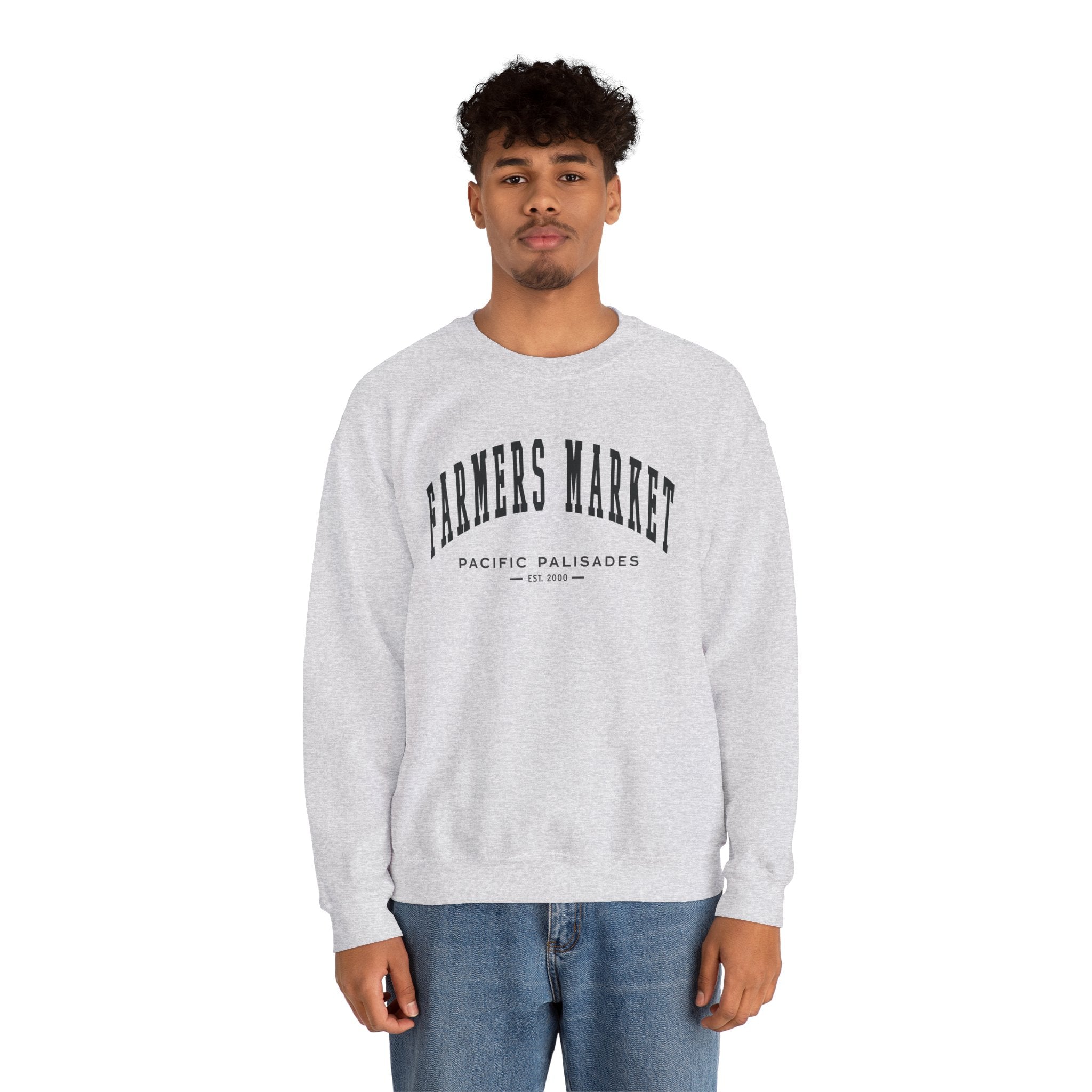 Pacific Palisades Farmers Market Collegiate Sweatshirt (Small City Text)