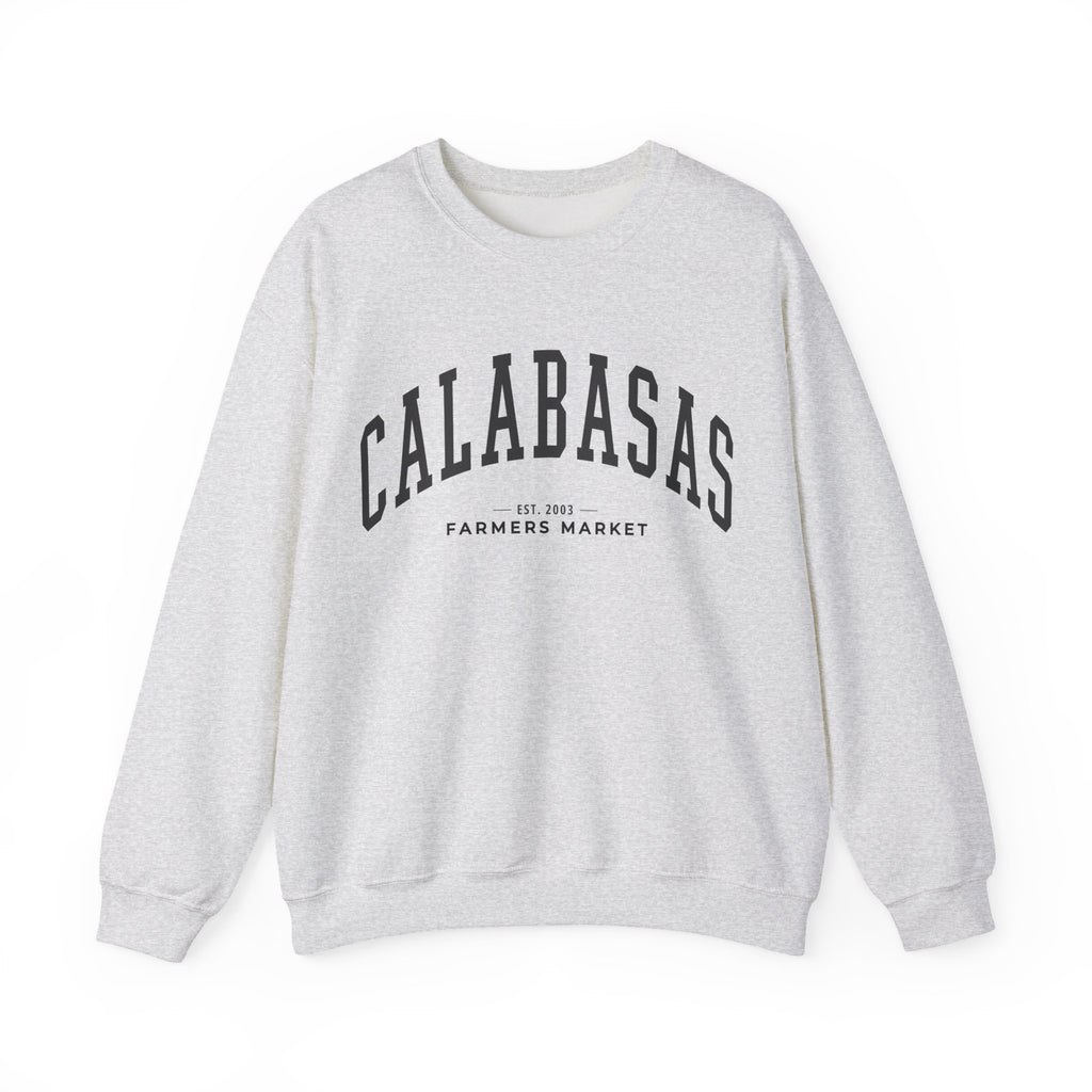 Calabasas Farmers Market Collegiate Crewneck (Large City Text)