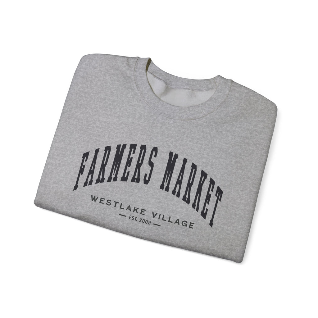 Westlake Village Farmers Market Collegiate Crewneck (Small City Text)
