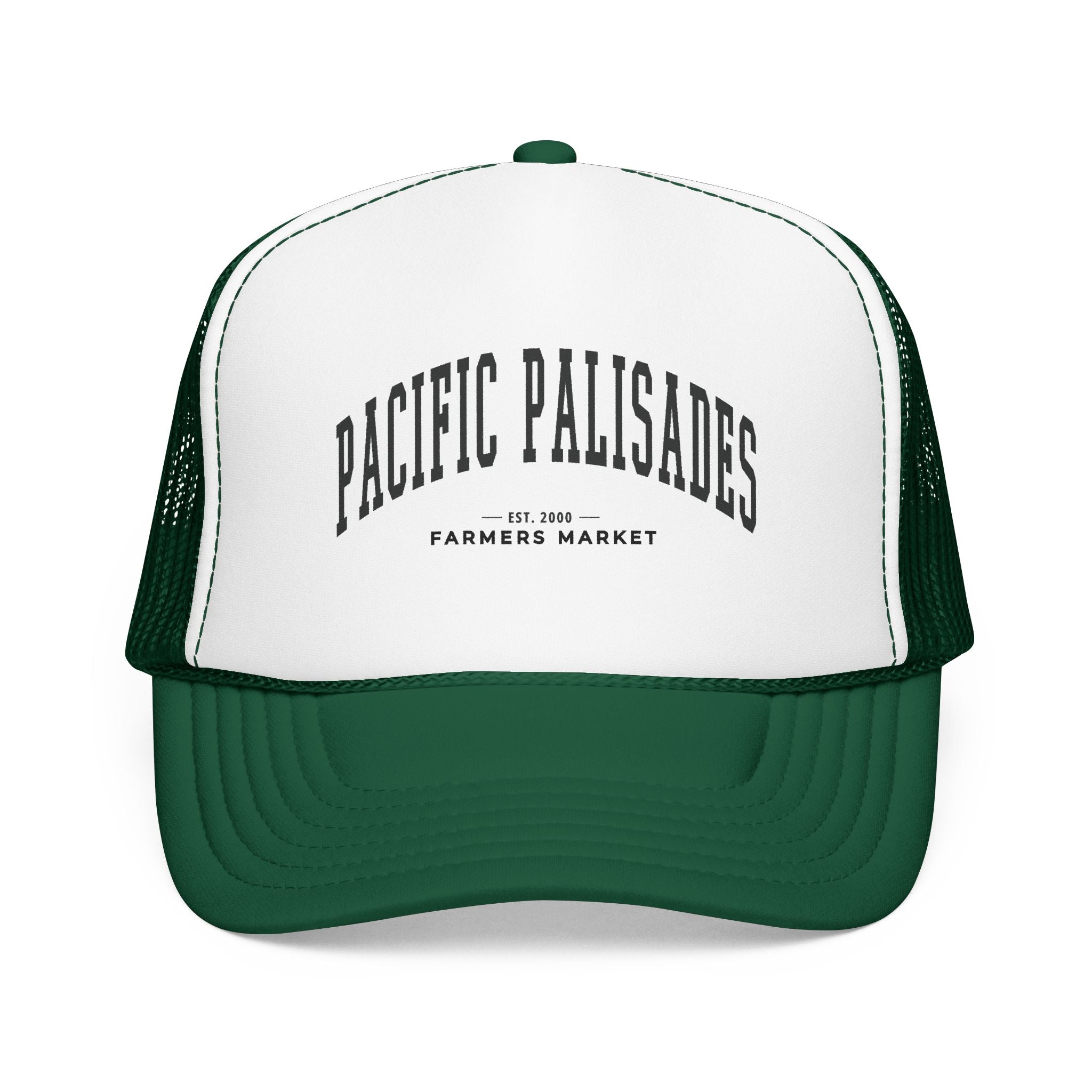 Pacific Palisades Market Trucker Hat (Large City Text)