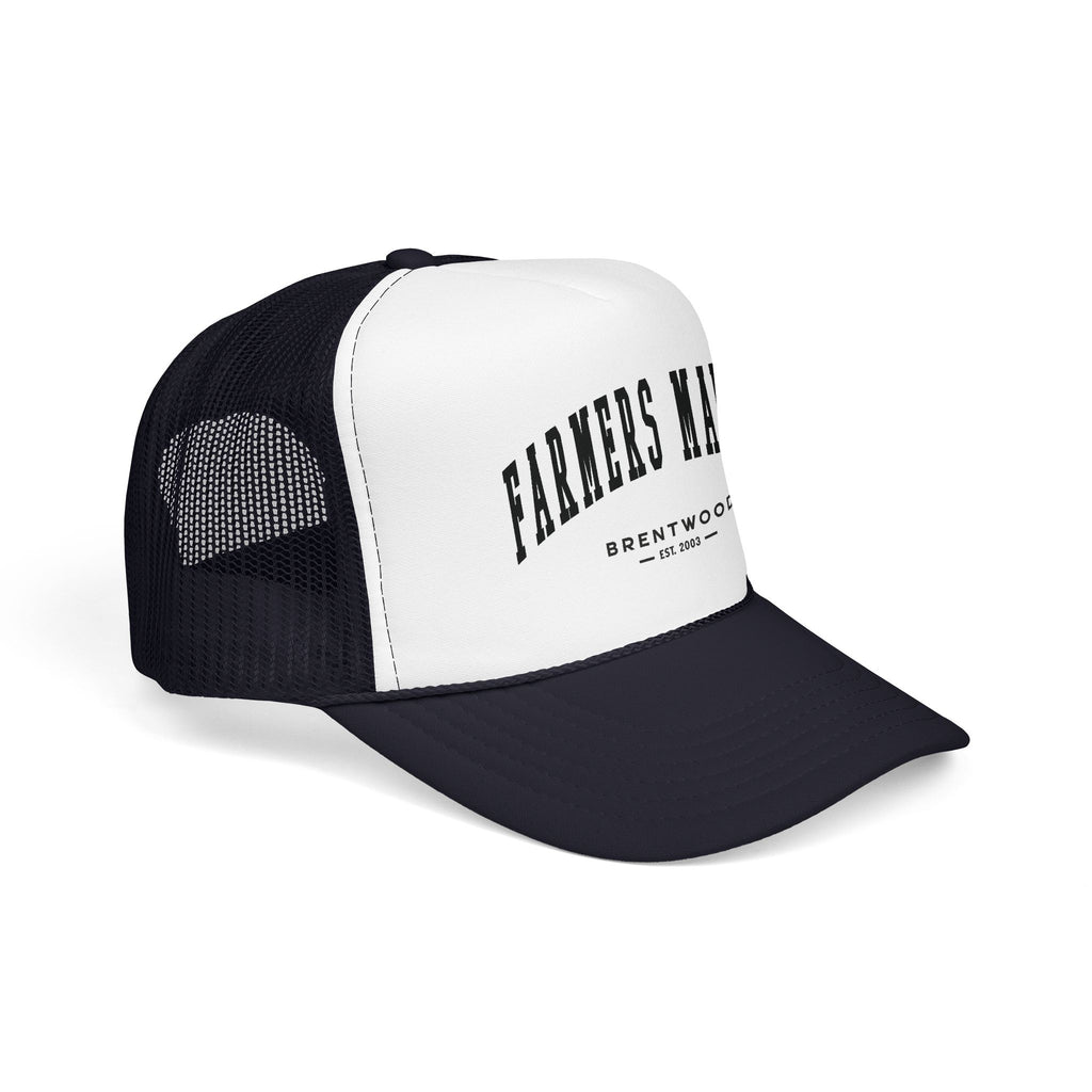 Brentwood Farmers Market Trucker Hat (Small City Text)