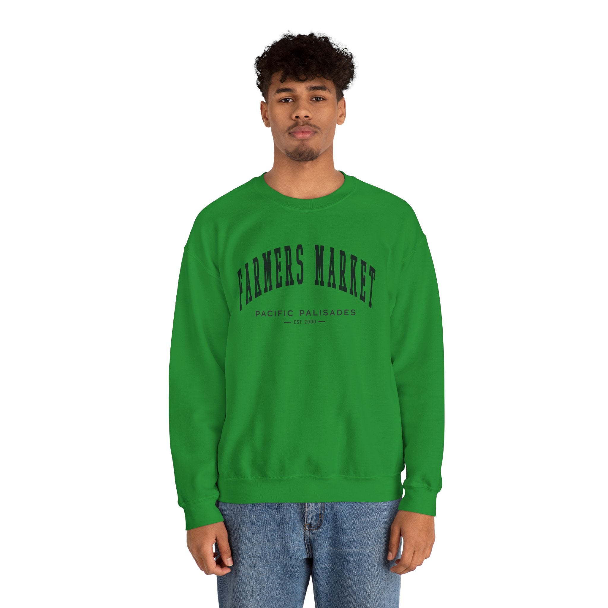 Pacific Palisades Farmers Market Collegiate Sweatshirt (Small City Text)