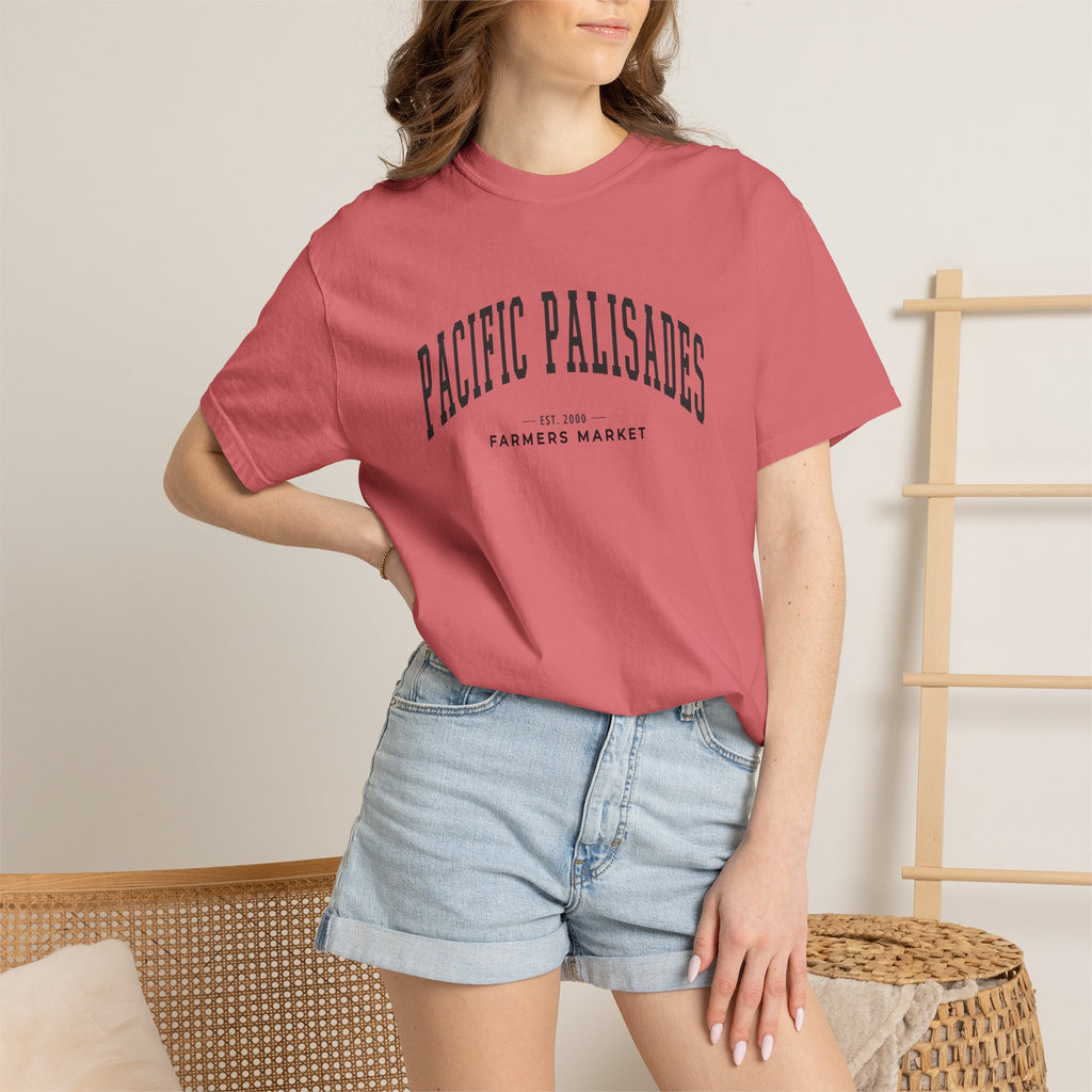 Pacific Palisades Farmers Market Tee (Large City Text)