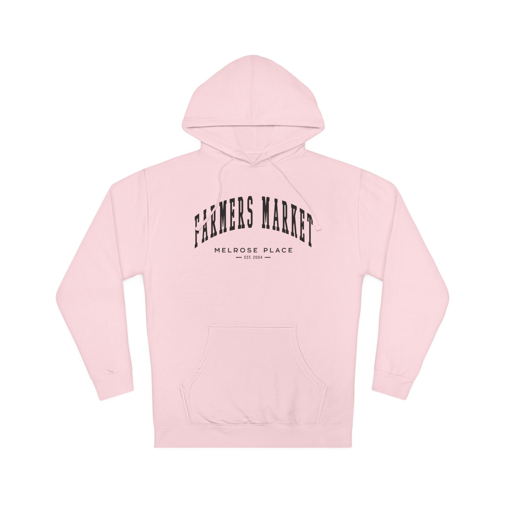 Melrose Place Farmers Market Collegiate Hoodie (Small City Text)
