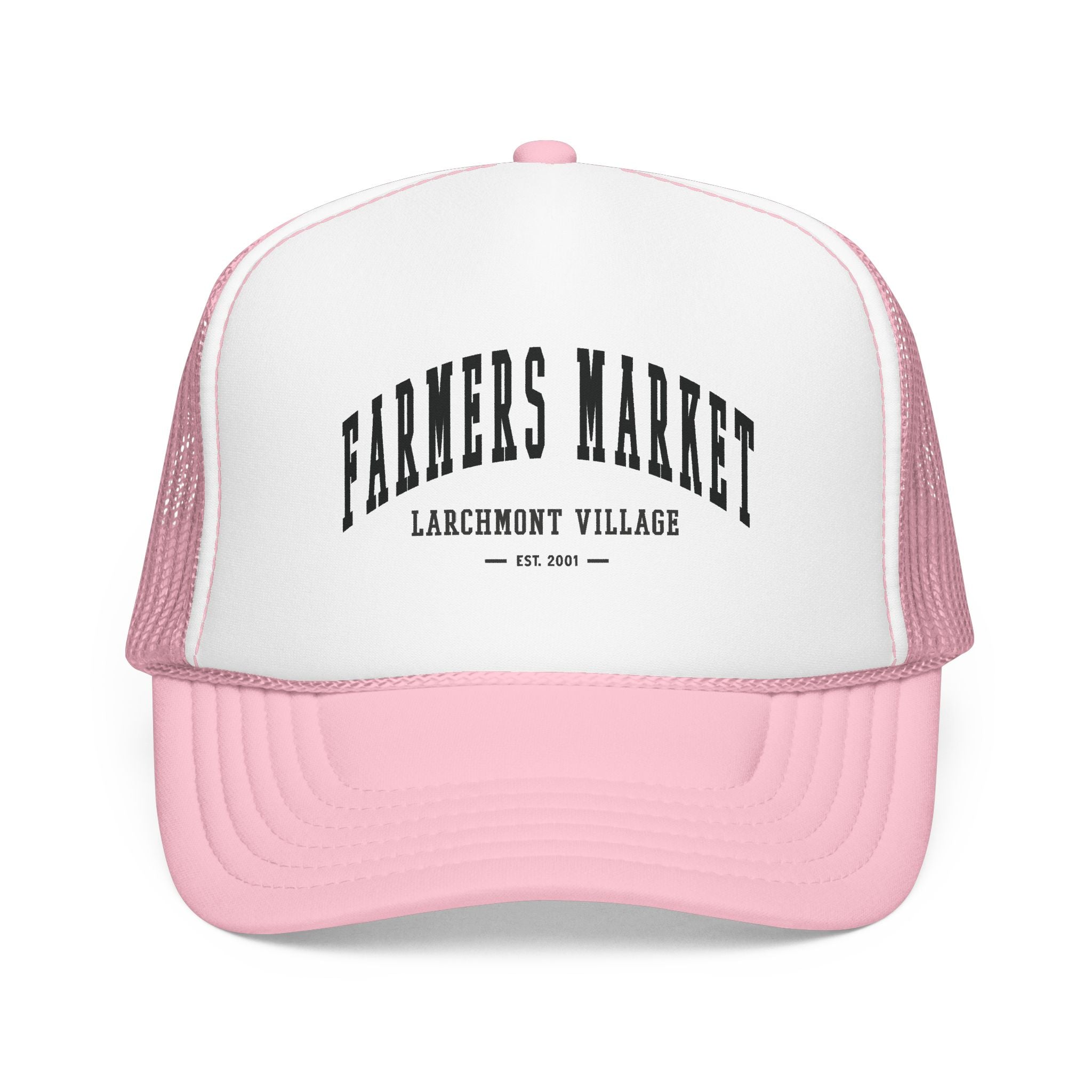Larchmont Village Market Trucker Hat (Small City Text)