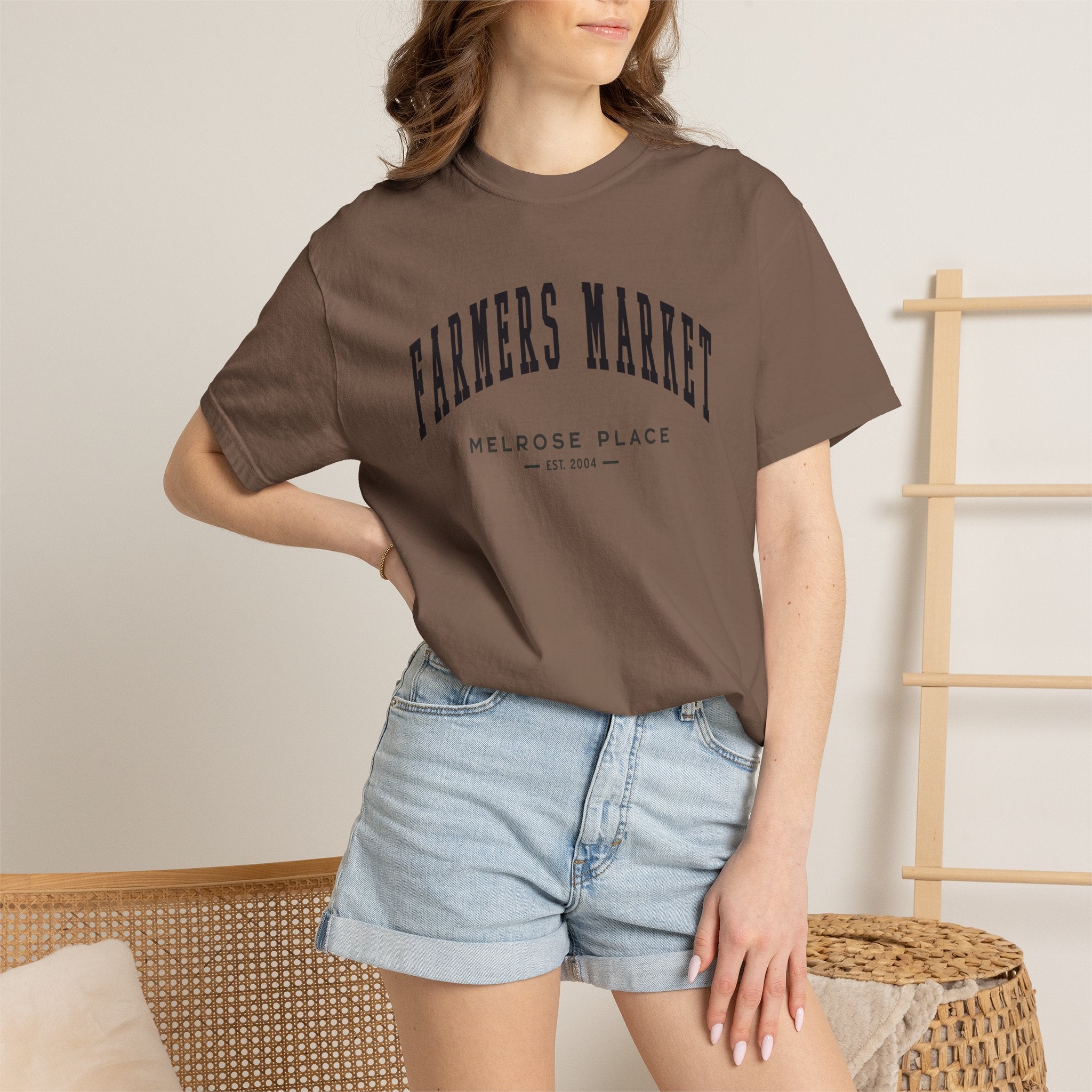 Melrose Place Farmers Market Tee (Small City Text)