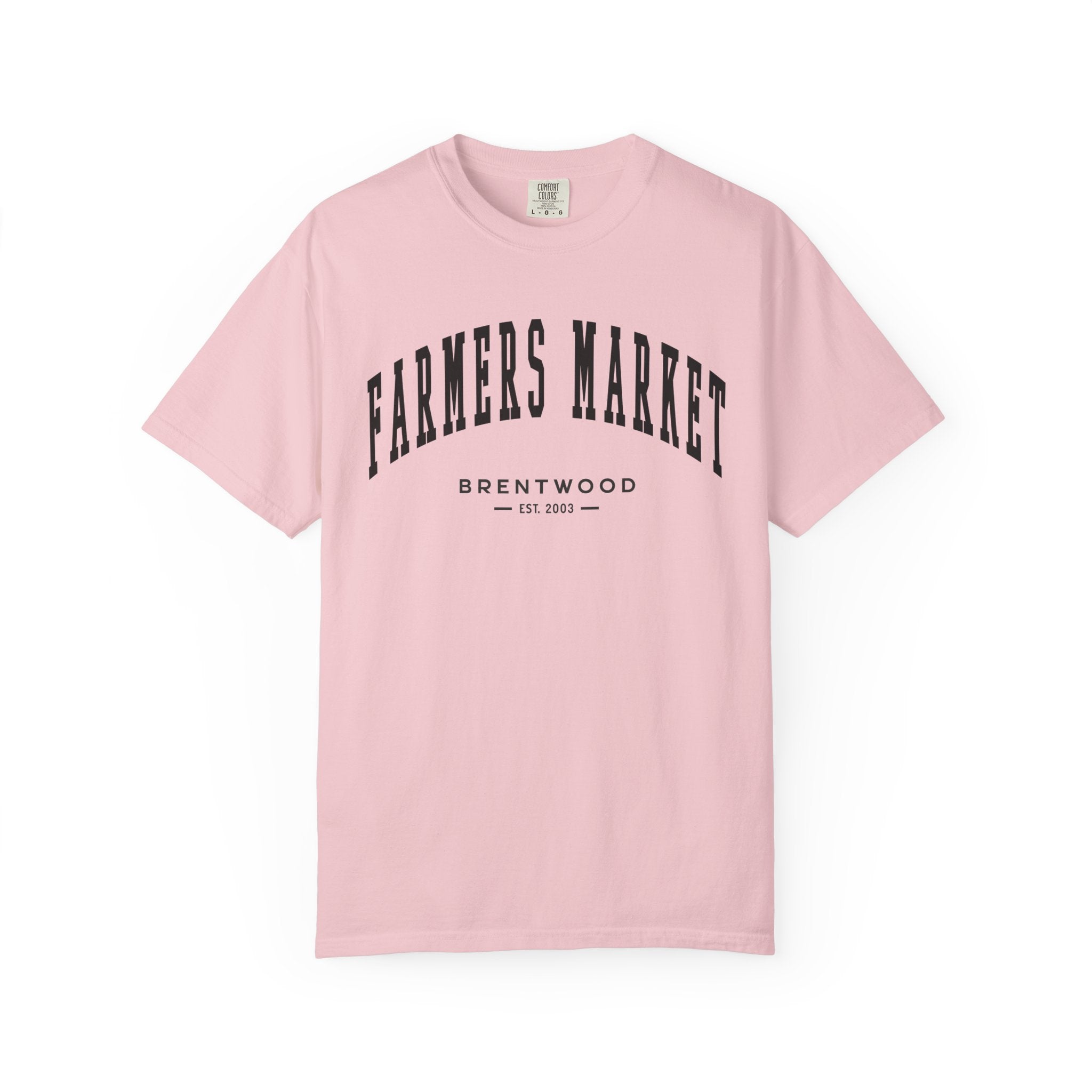 Brentwood Farmers Market Tee (Small City Text)
