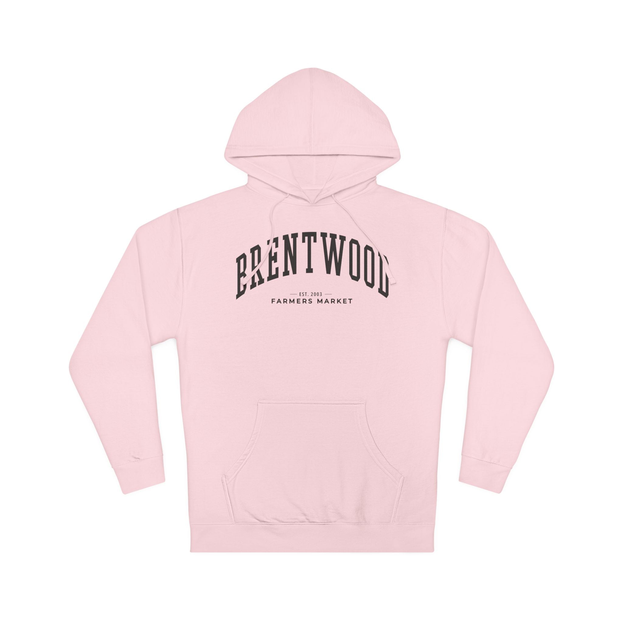 Brentwood Farmers Market Collegiate Hoodie (Large City Text)