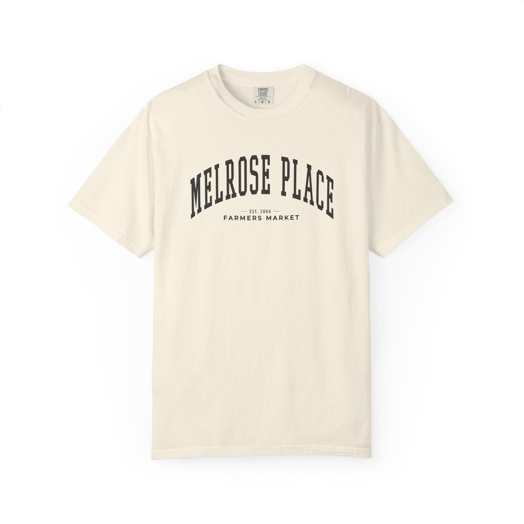Melrose Place Farmers Market Tee (Large City Text)