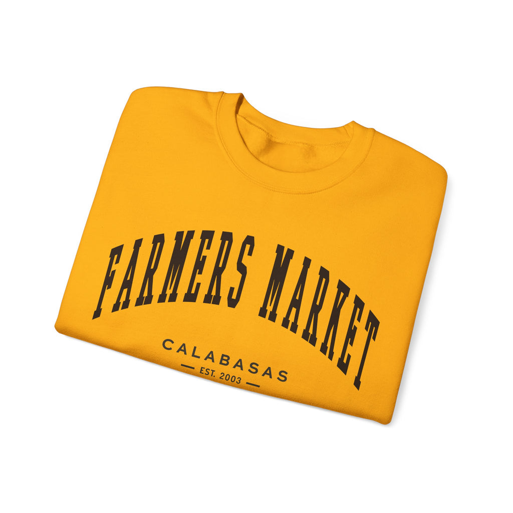 Calabasas Farmers Market Collegiate Crewneck (Small City Text)