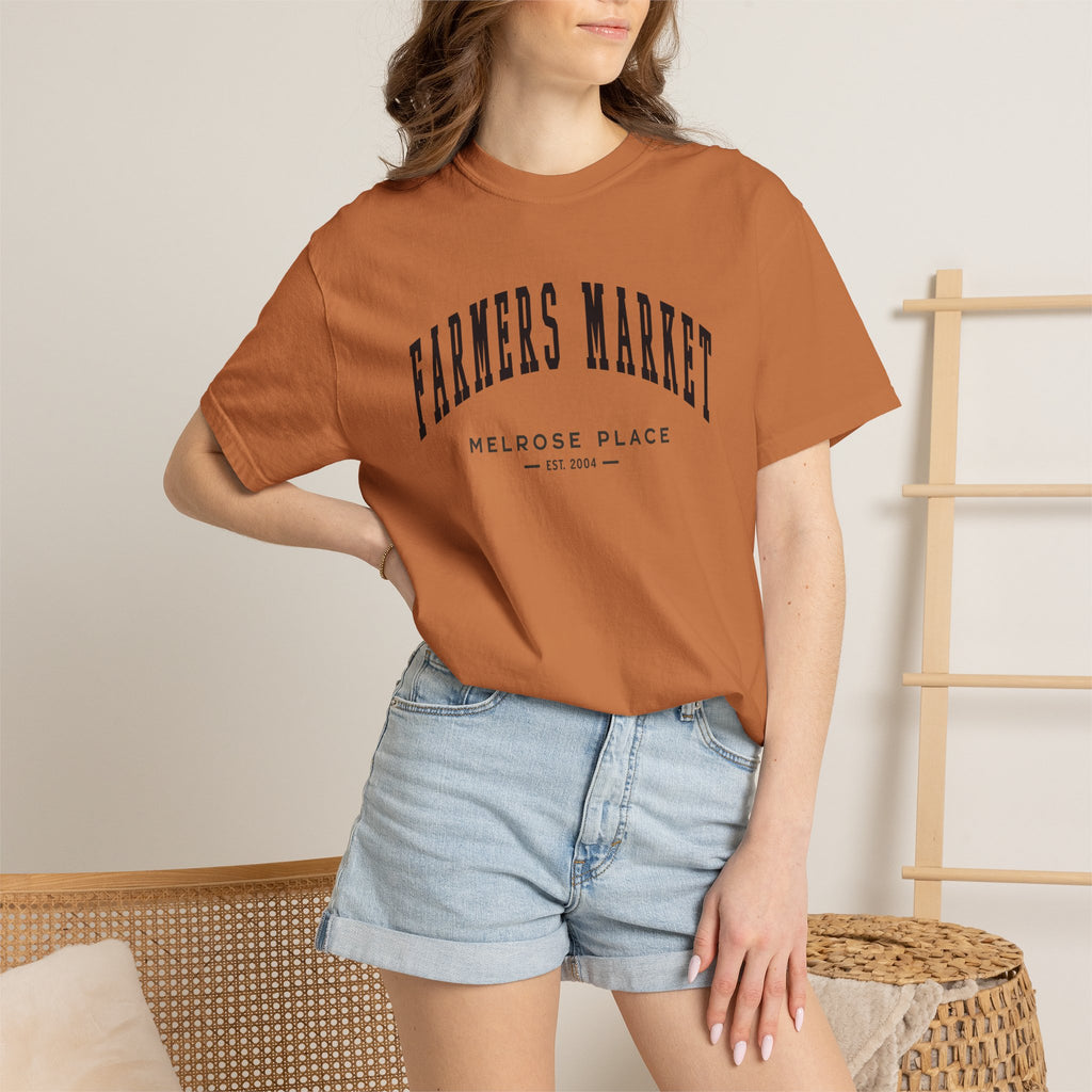 Melrose Place Farmers Market Tee (Small City Text)