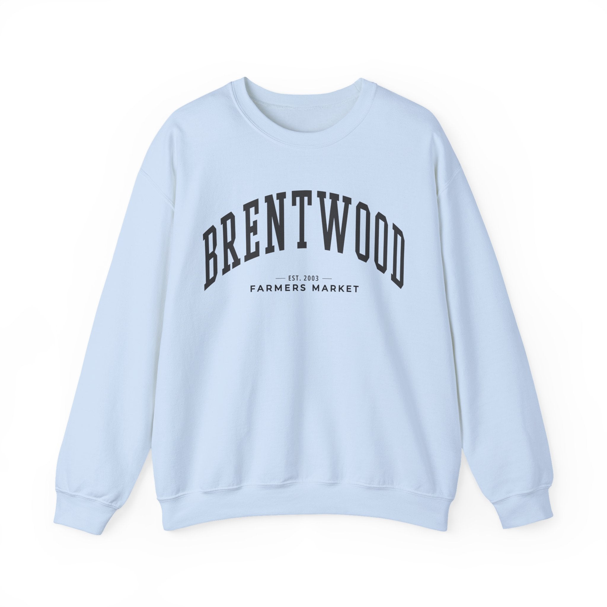 Brentwood Farmers Market Sweatshirt (Large City Text)