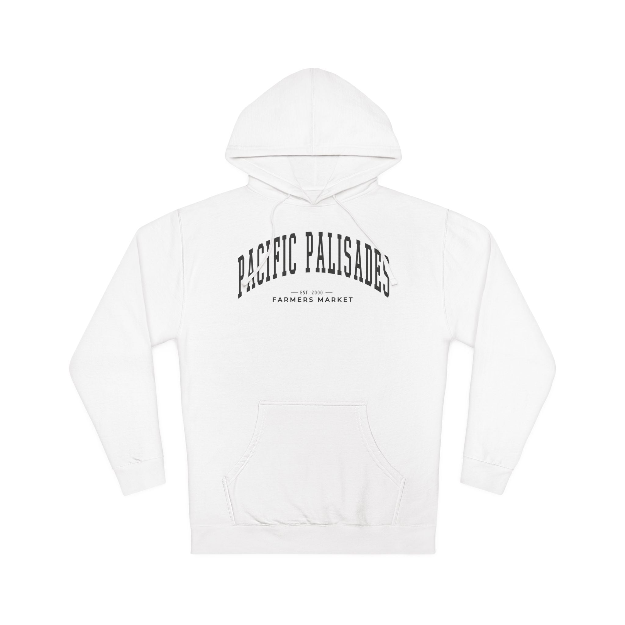 Pacific Palisades Farmers Market Collegiate Hoodie (Large City Text)